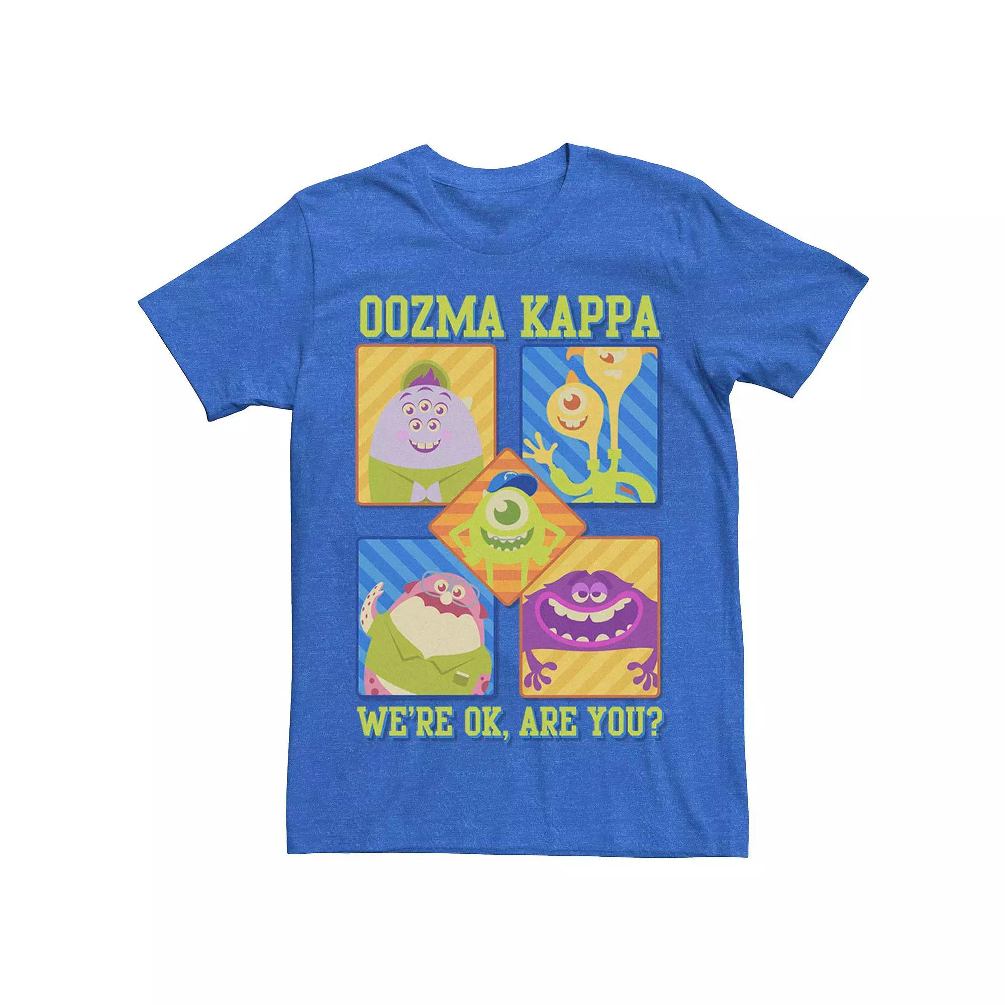 Men's Disney Pixar Monsters University Oozma Kappa Cartoon Group Tee,  Product Image