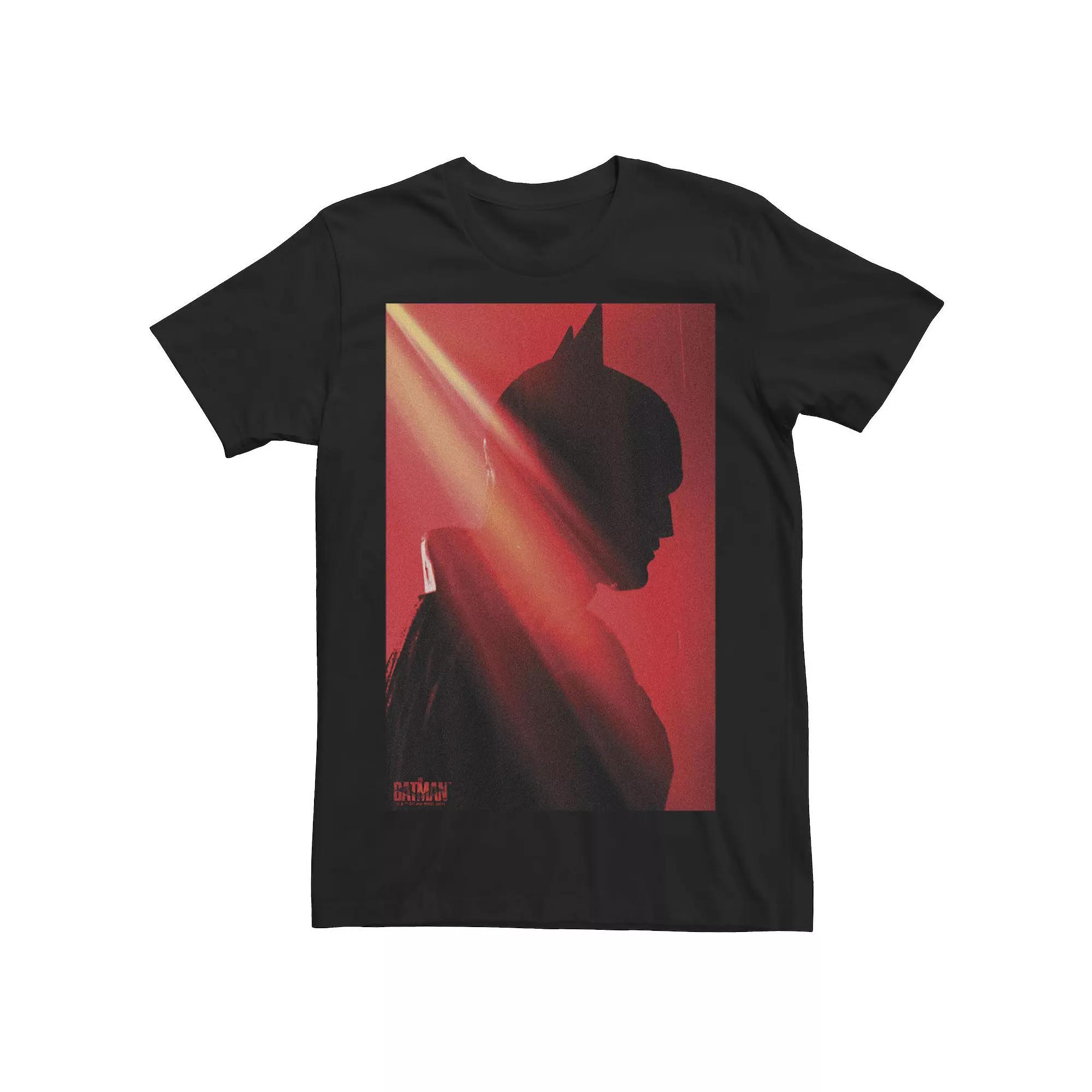 Men's DC Comics The Batman Silhouette Profile Tee,  Product Image