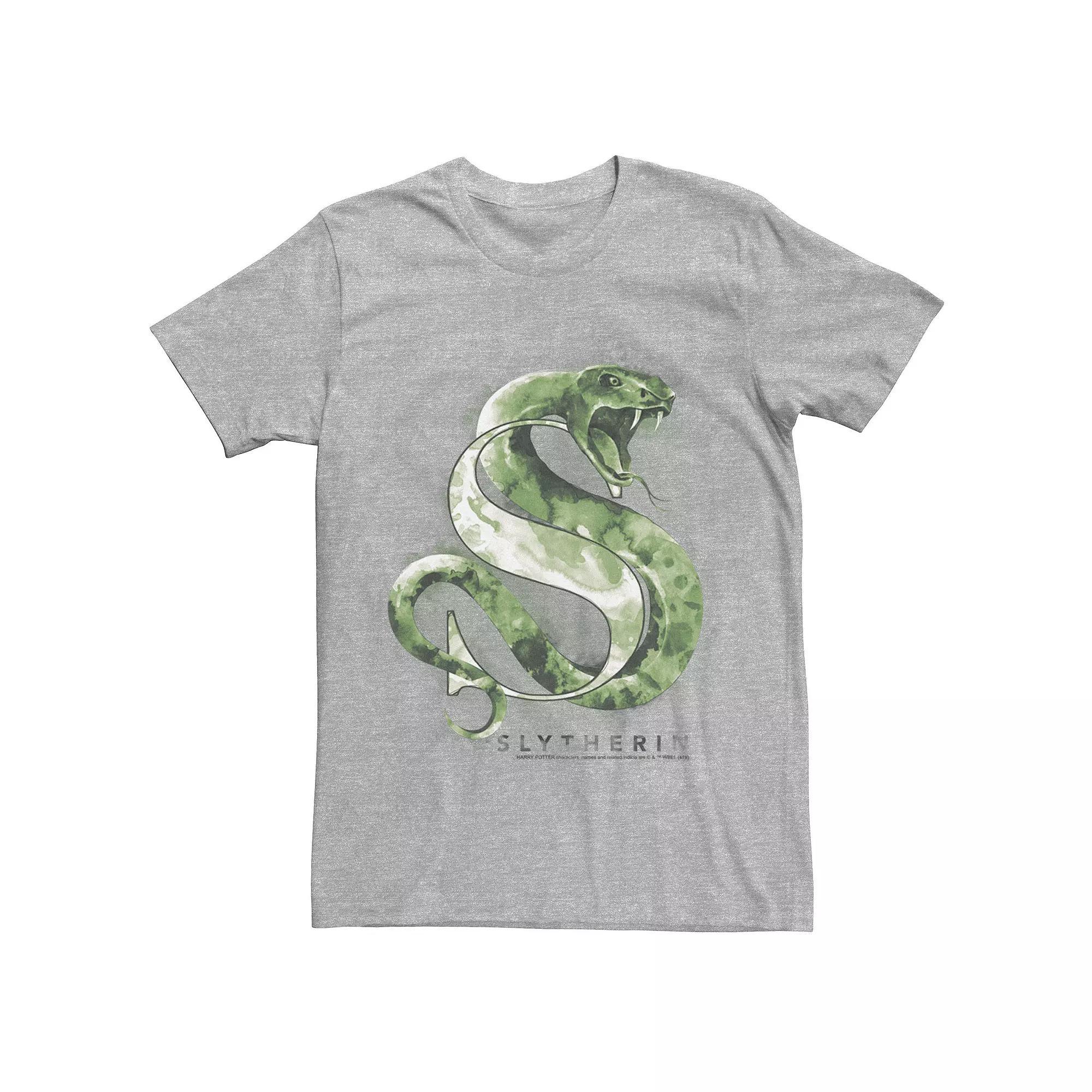 Men's Harry Potter Slytherin House Watercolor Tee,  Product Image