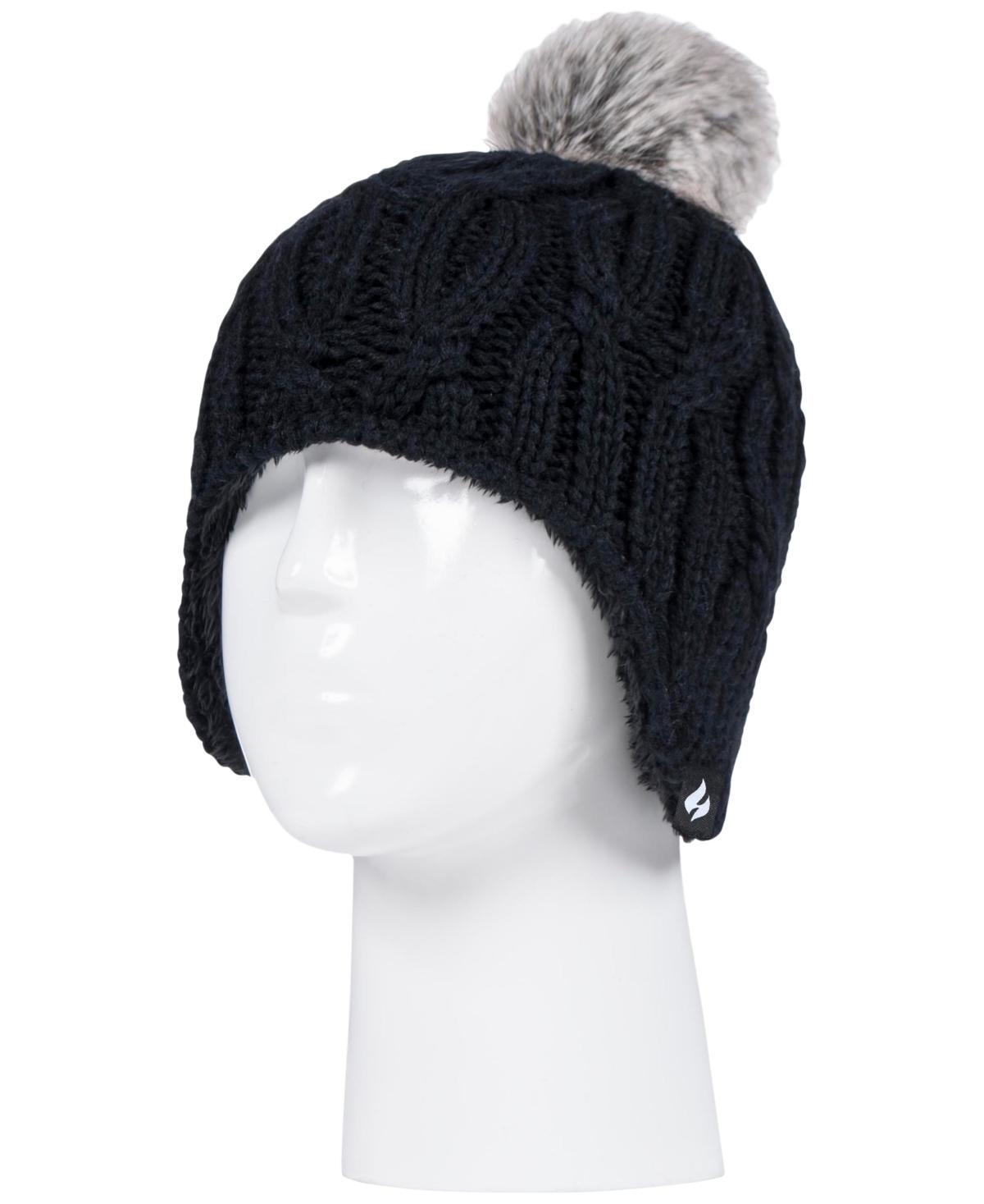 Heat Holders Womens Nikki Cosy Ears Pom-Pom Hat Product Image