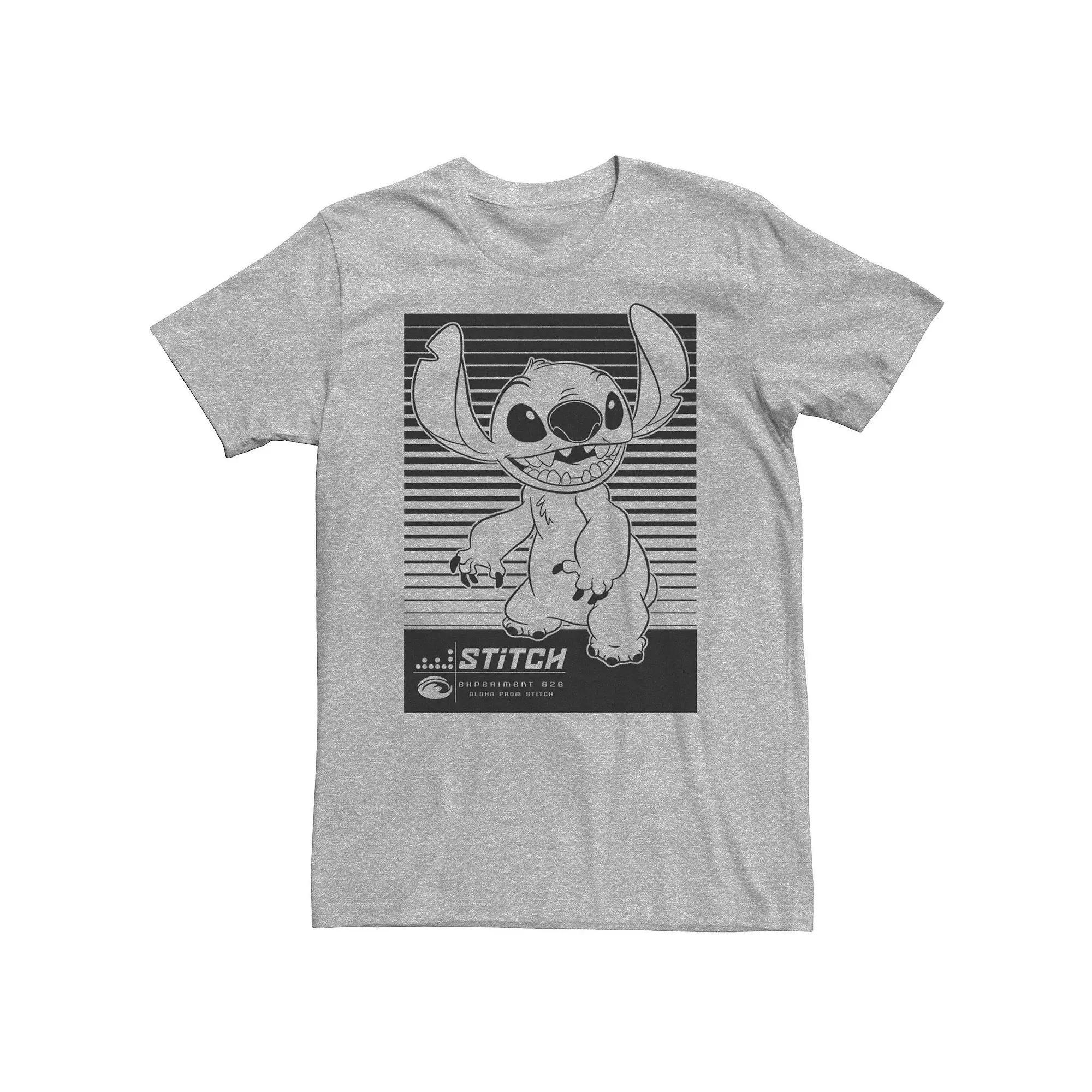 Big & Tall Disney Lilo & Stitch Experiment 626 Poster Tee, Men's,  Product Image