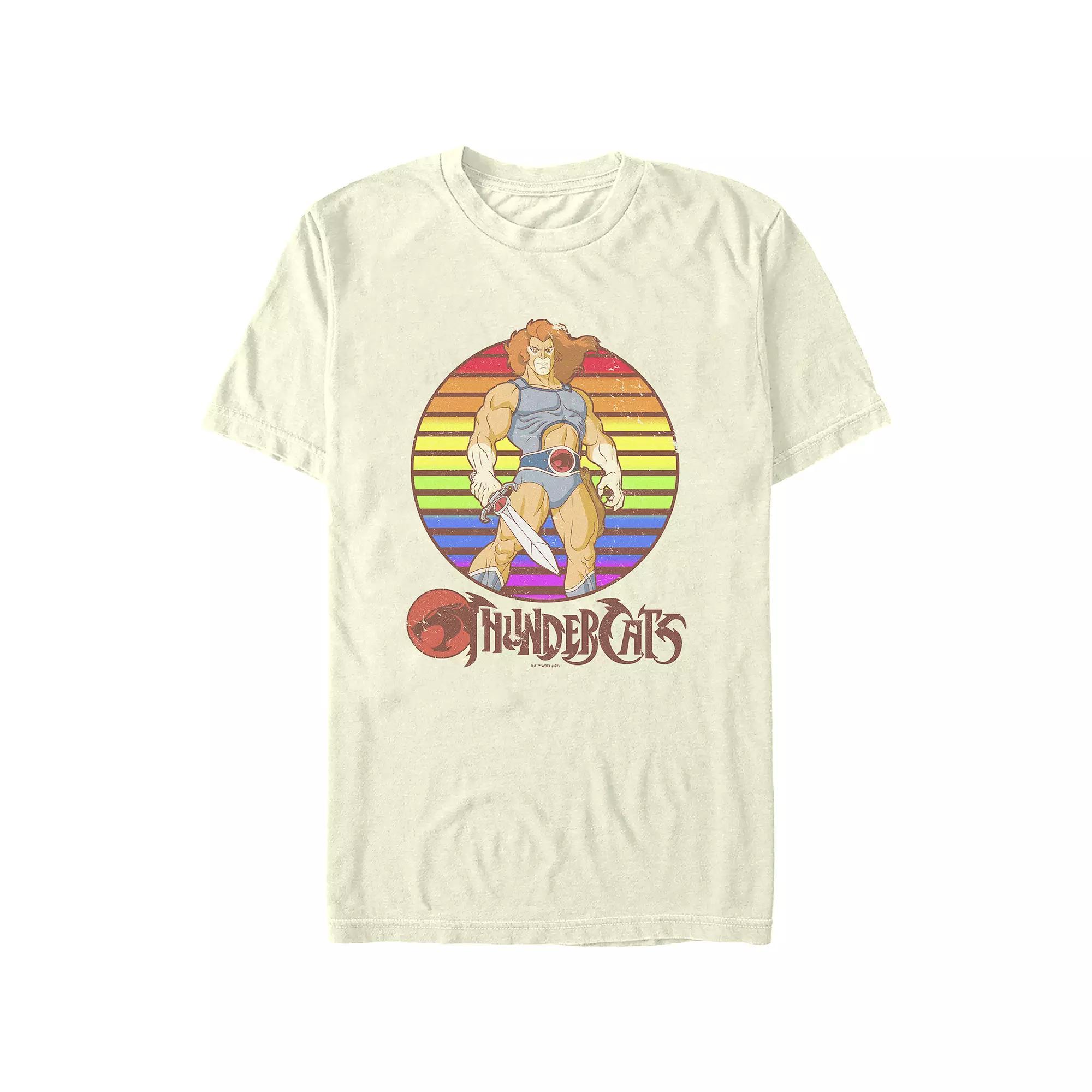 Men's Thundercats Lion-o Fierce Pride Graphic Tee, Size: Medium, Natural Product Image