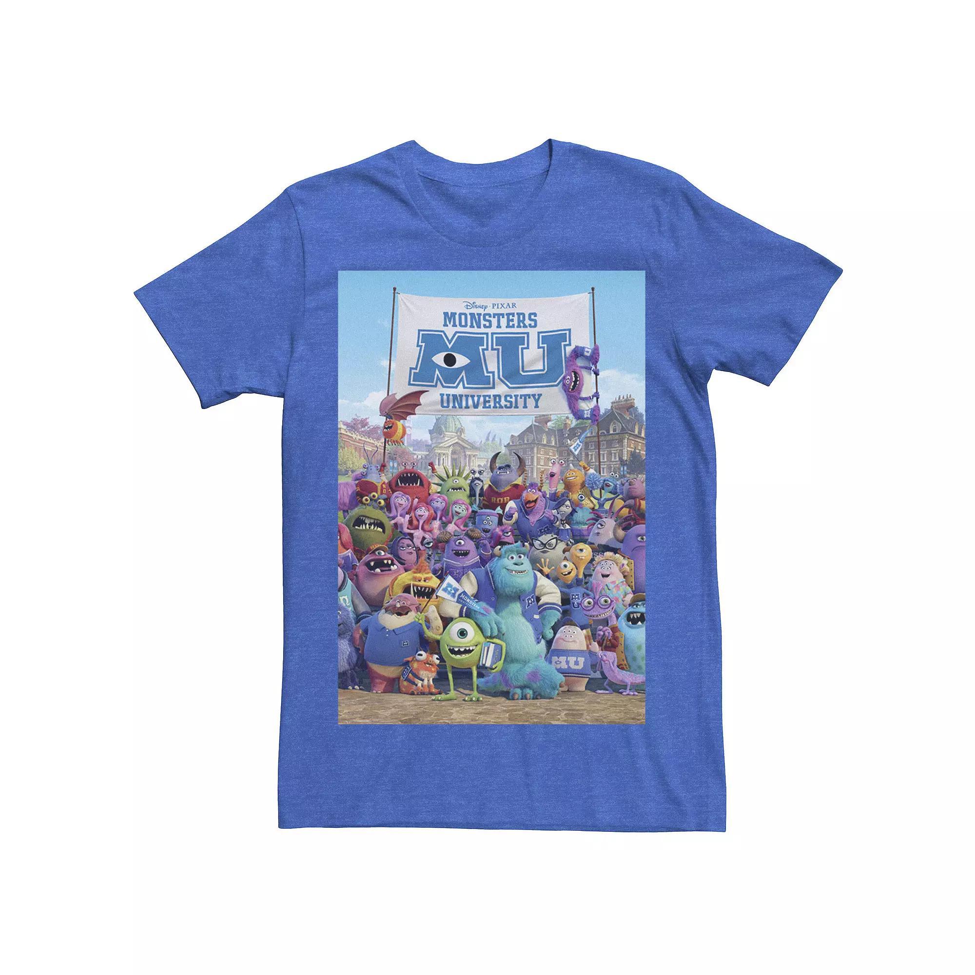 Disney / Pixar's Monsters, Inc. Men's University Class Photo Tee,  Product Image