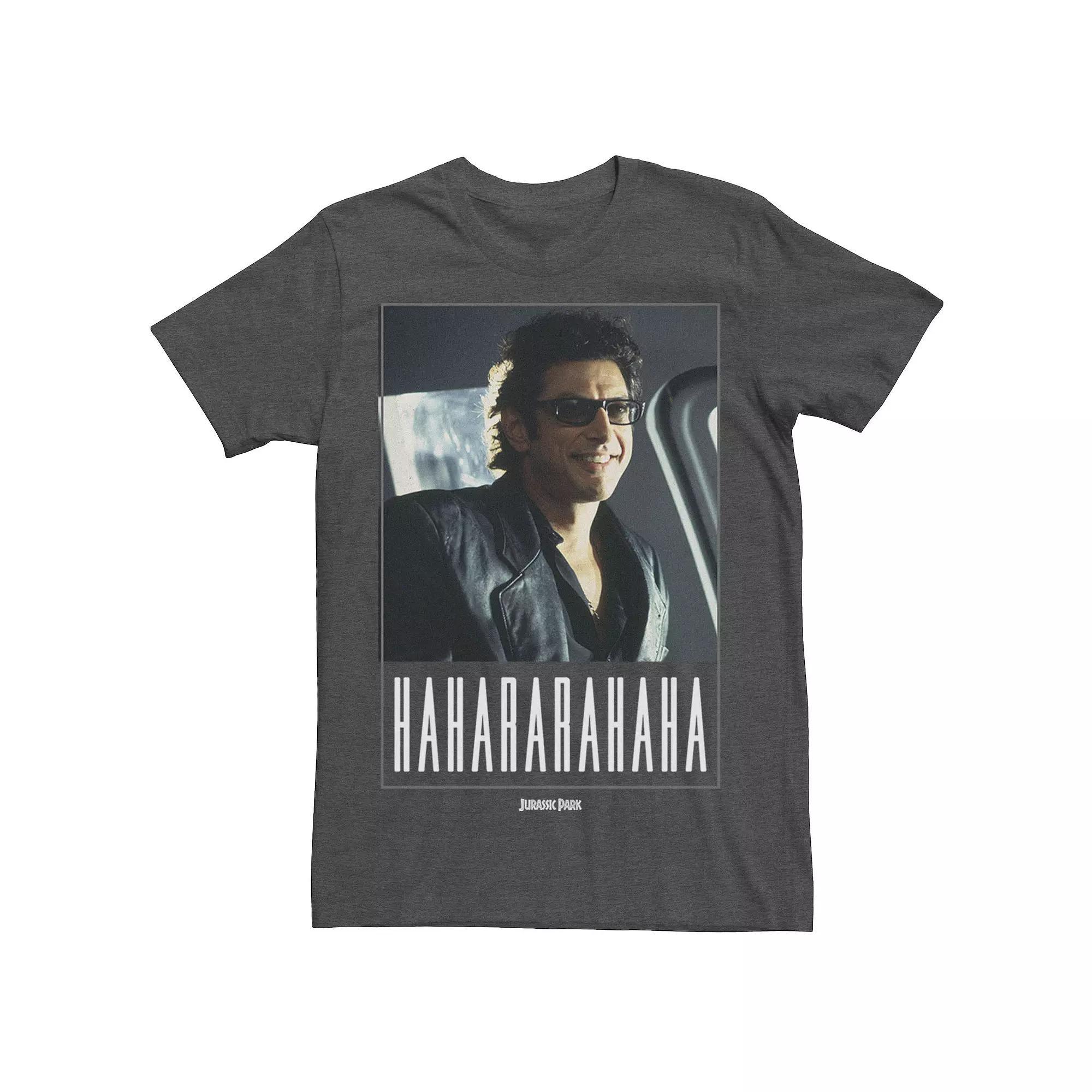 Men's Jurassic Park Ian Malcolm Hahararahaha Tee,  Product Image