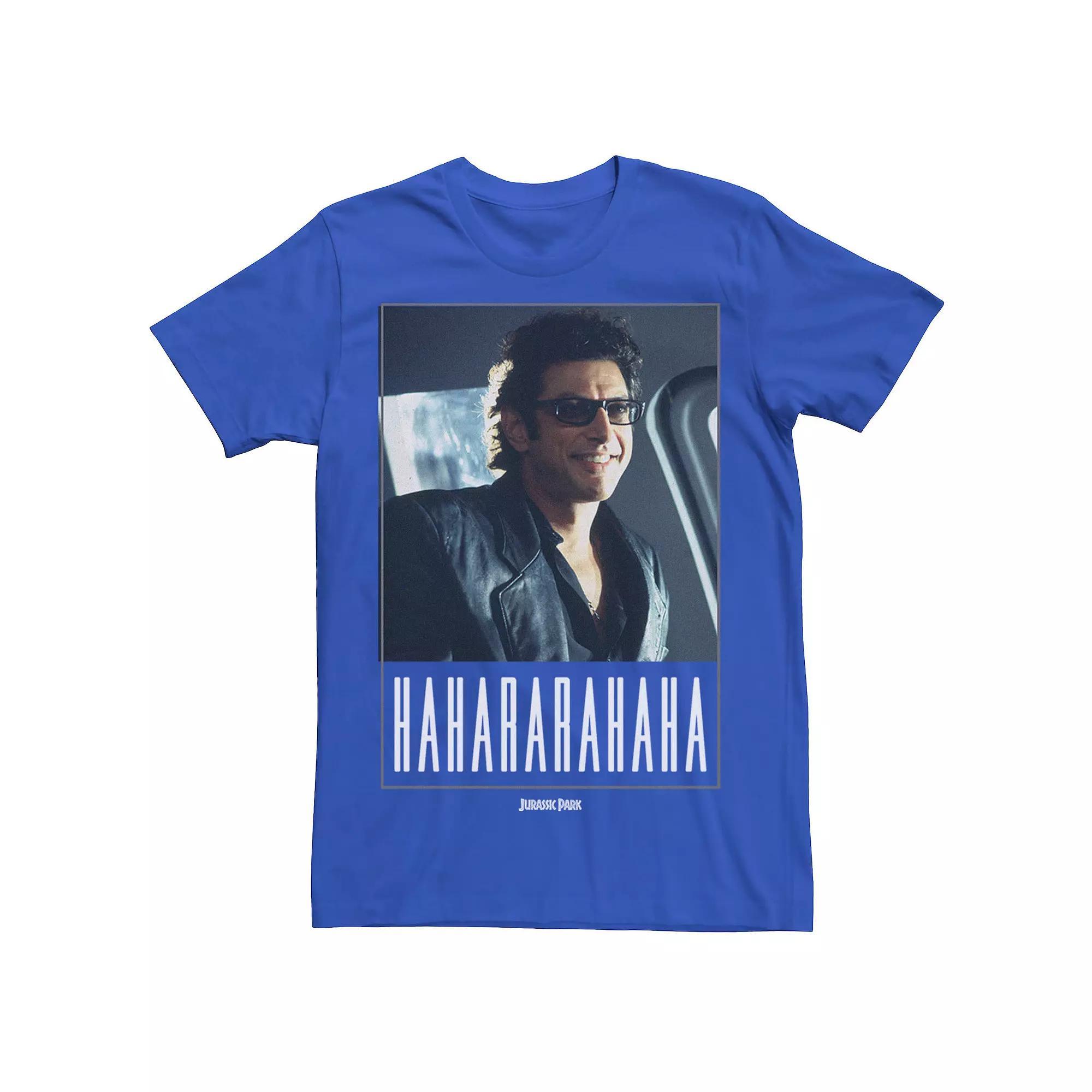 Men's Jurassic Park Ian Malcolm Hahararahaha Tee,  Product Image