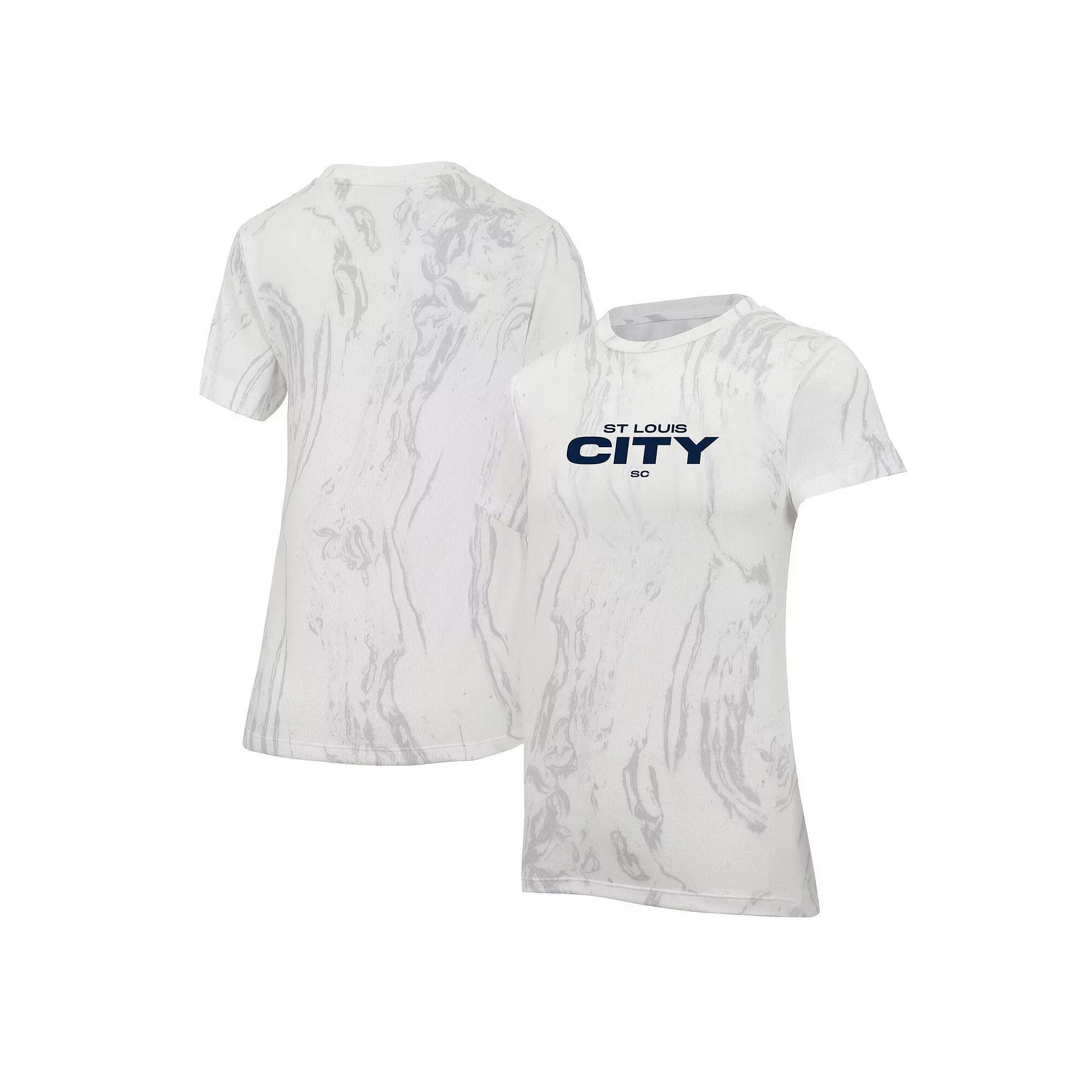 Women's Concepts Sport Cream St. Louis City SC Quartz T-Shirt,  Product Image