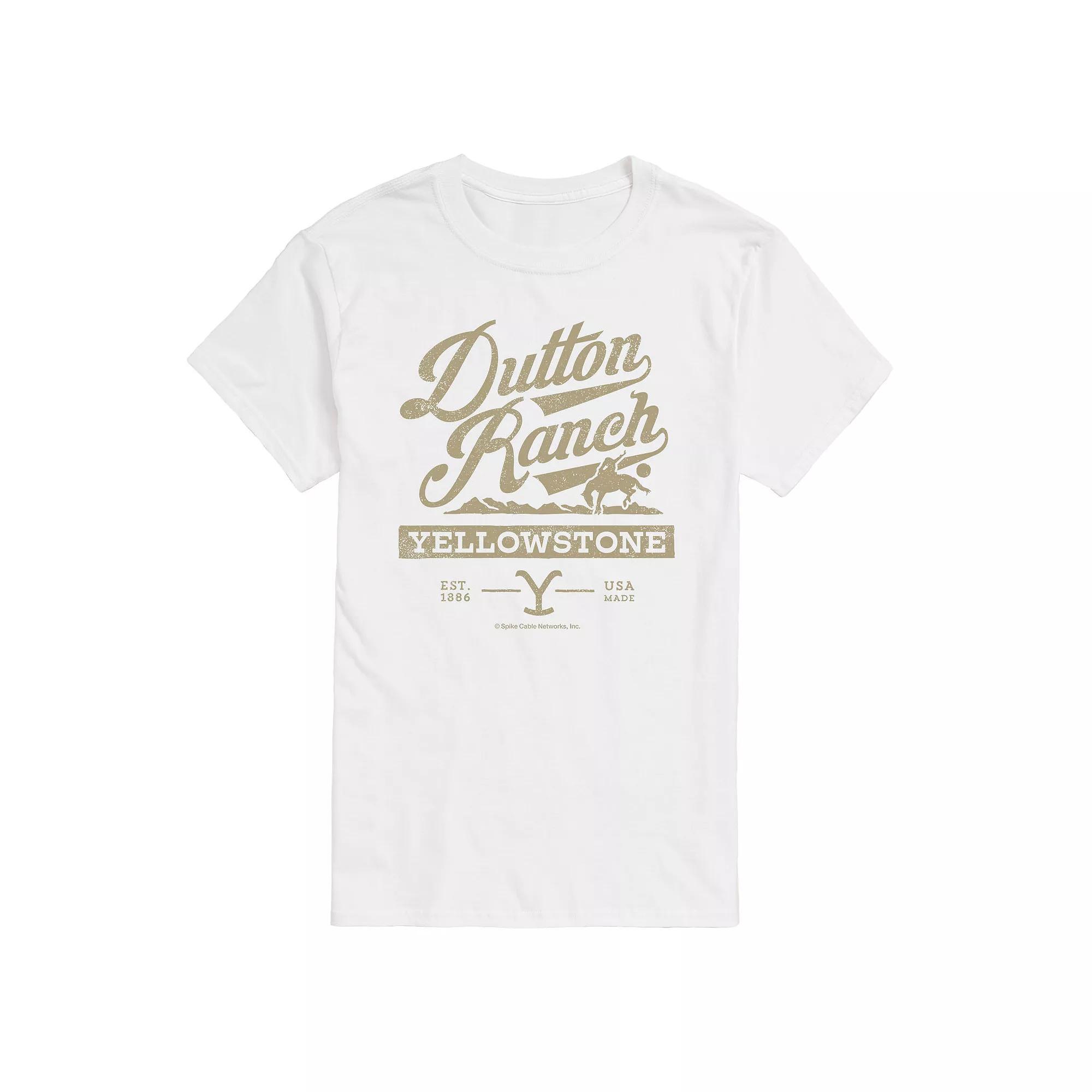 Big & Tall Yellowstone Wild Angry Tee, Men's,  Product Image