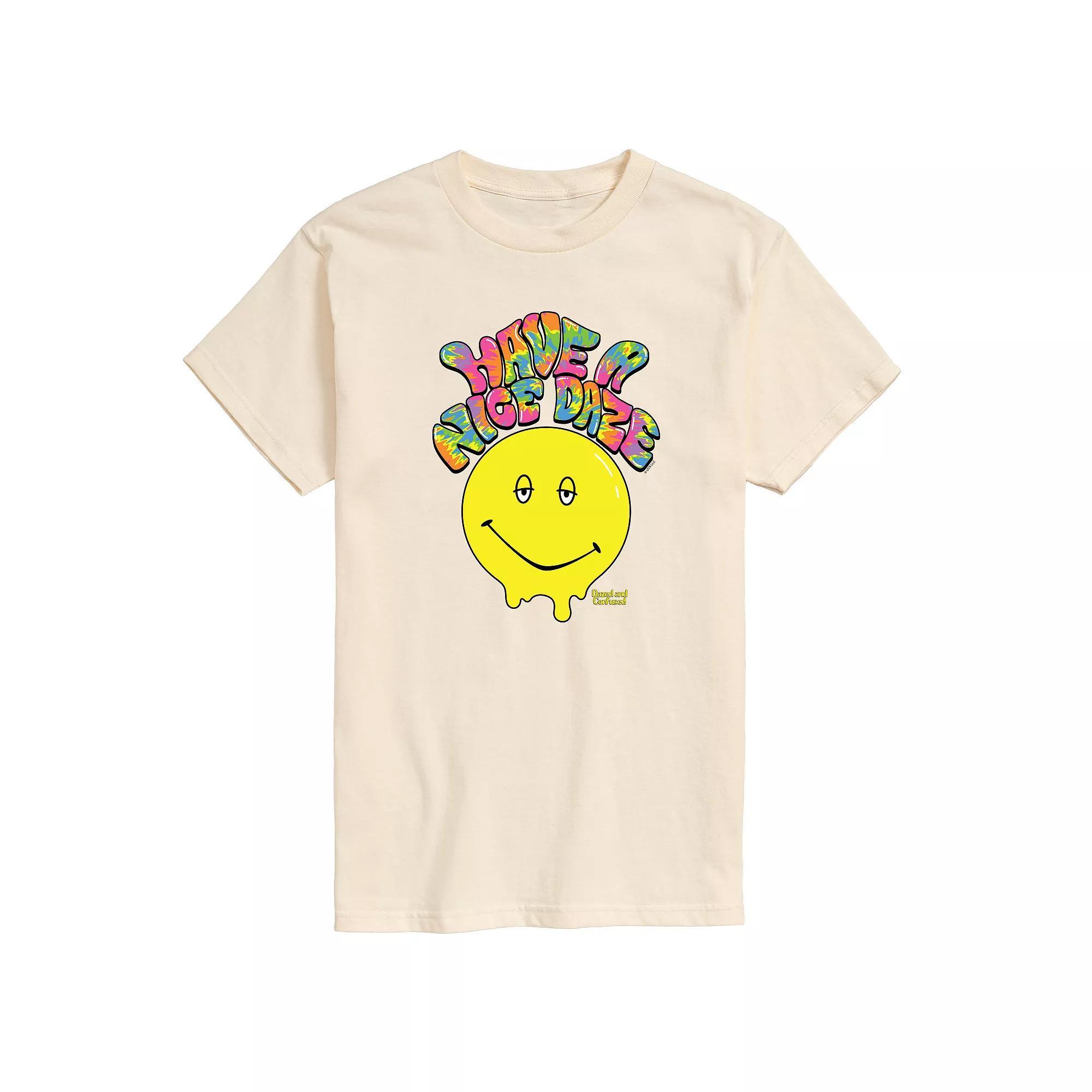 Men's Dazed and Confused Have A Nice Daze Smiley Graphic Tee,  Product Image