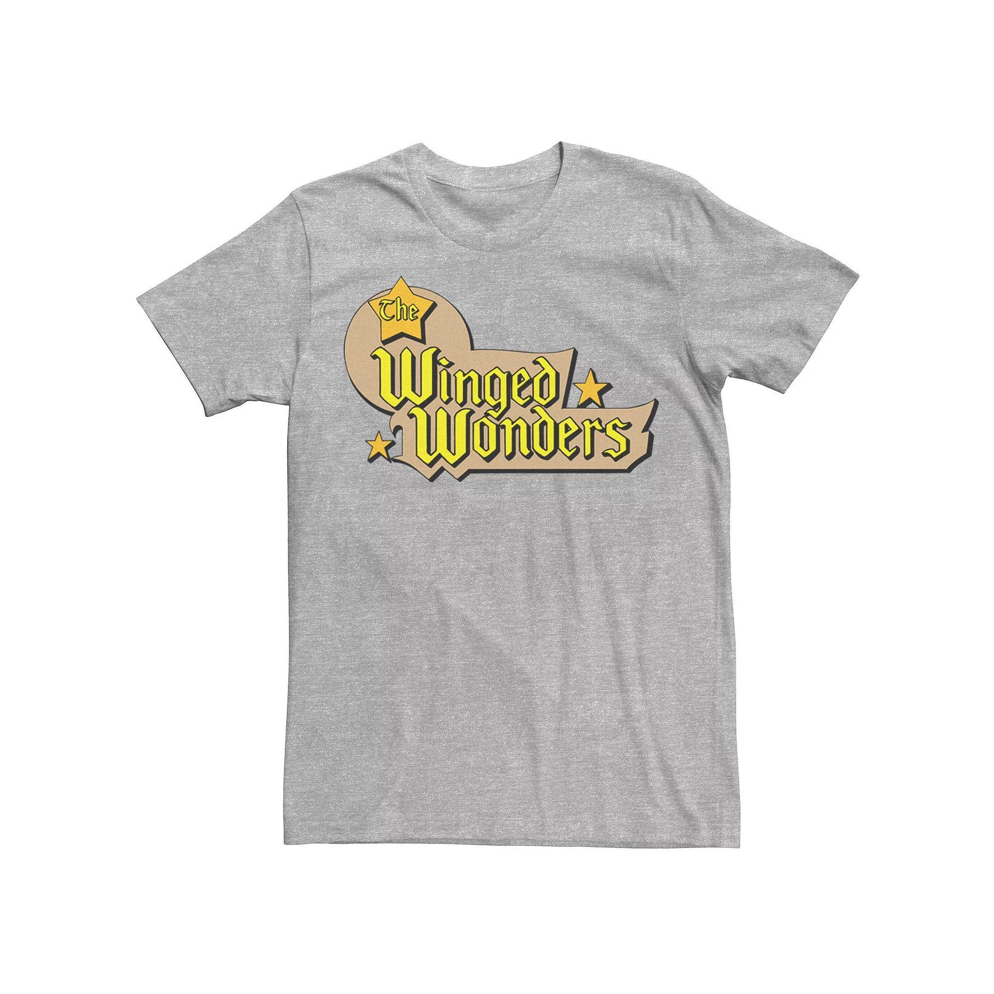 Men's DC Comics The Winged Wonders Text Logo Tee,  Product Image