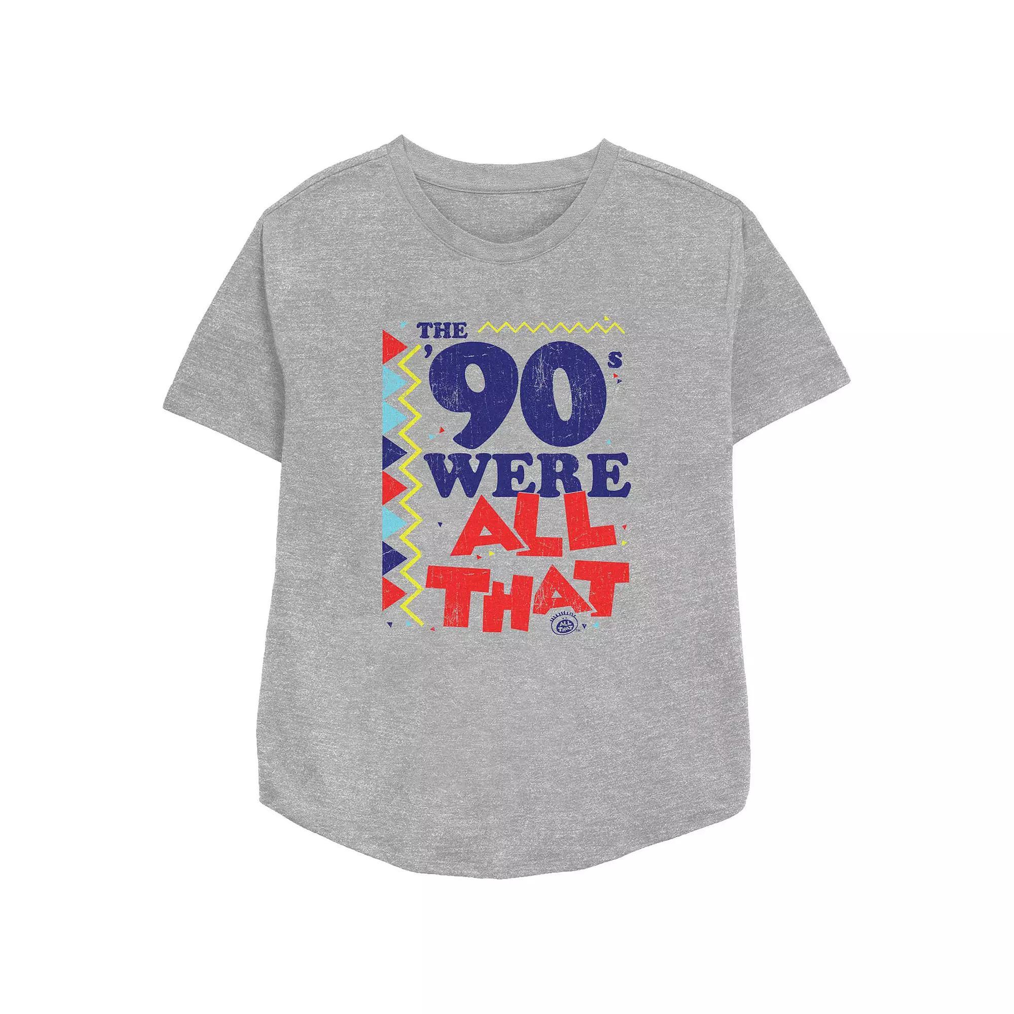 Women's Nickelodeon The 90s Were All That Graphic Tee,  Product Image