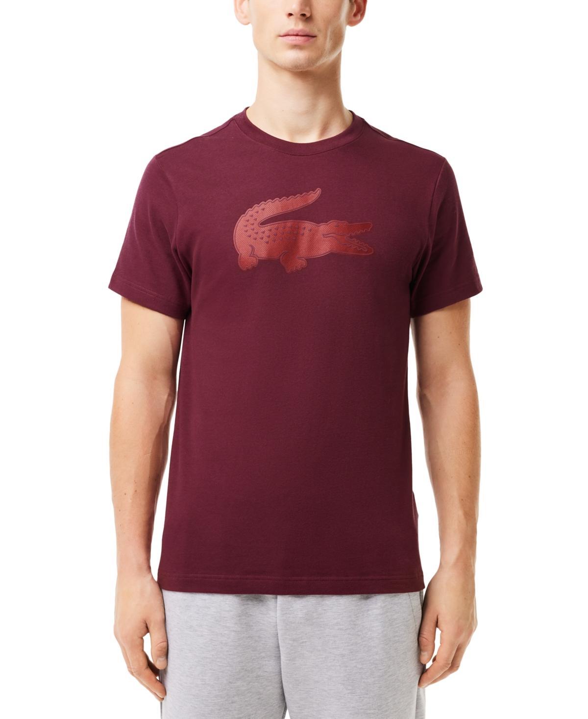 Lacoste Mens Ultra Dry Big Croc Logo Sport T-Shirt Product Image