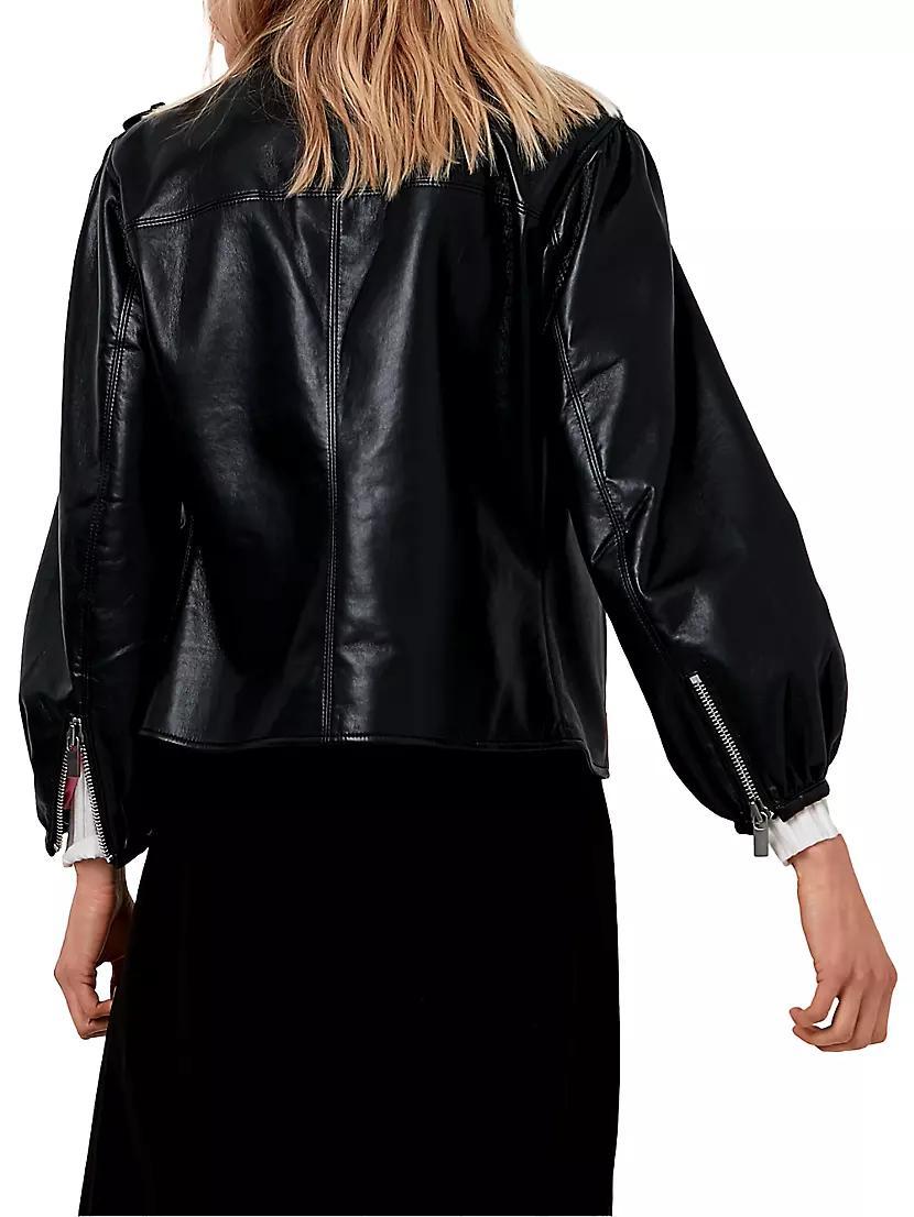 Mercury Recycled Leather Jacket Product Image