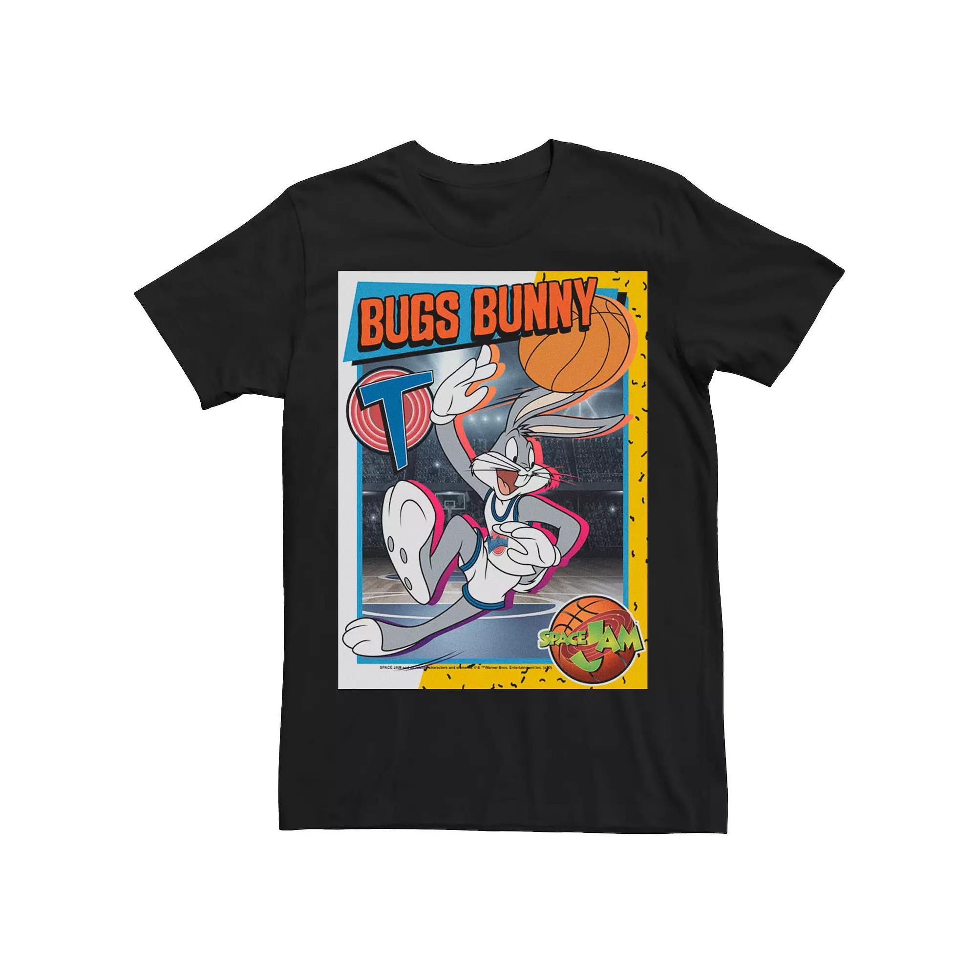 Men's Space Jam Bugs Bunny Trading Card Tee,  Product Image