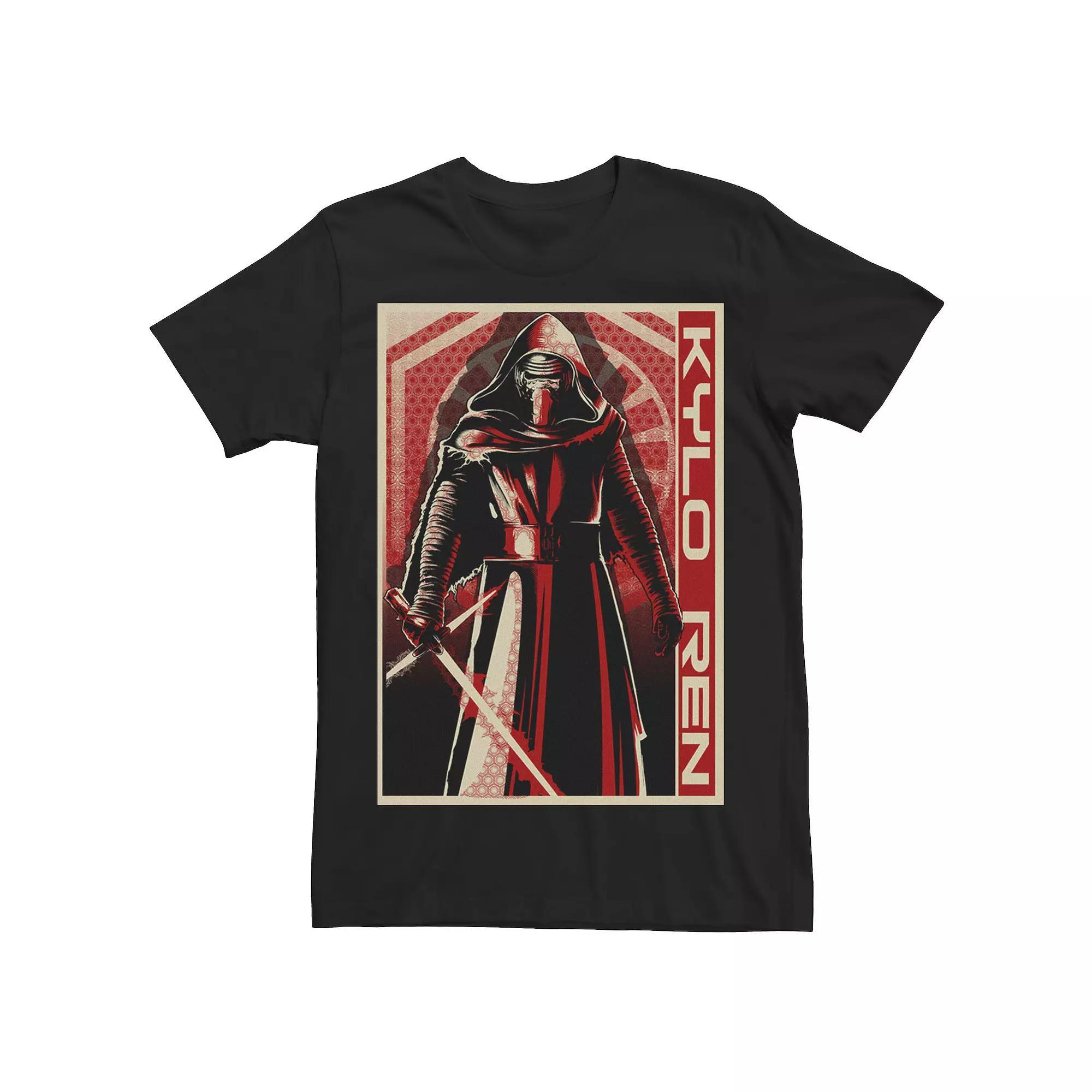 Men's Star Wars The Force Awakens Kylo Ren Poster Graphic Tee,  Product Image