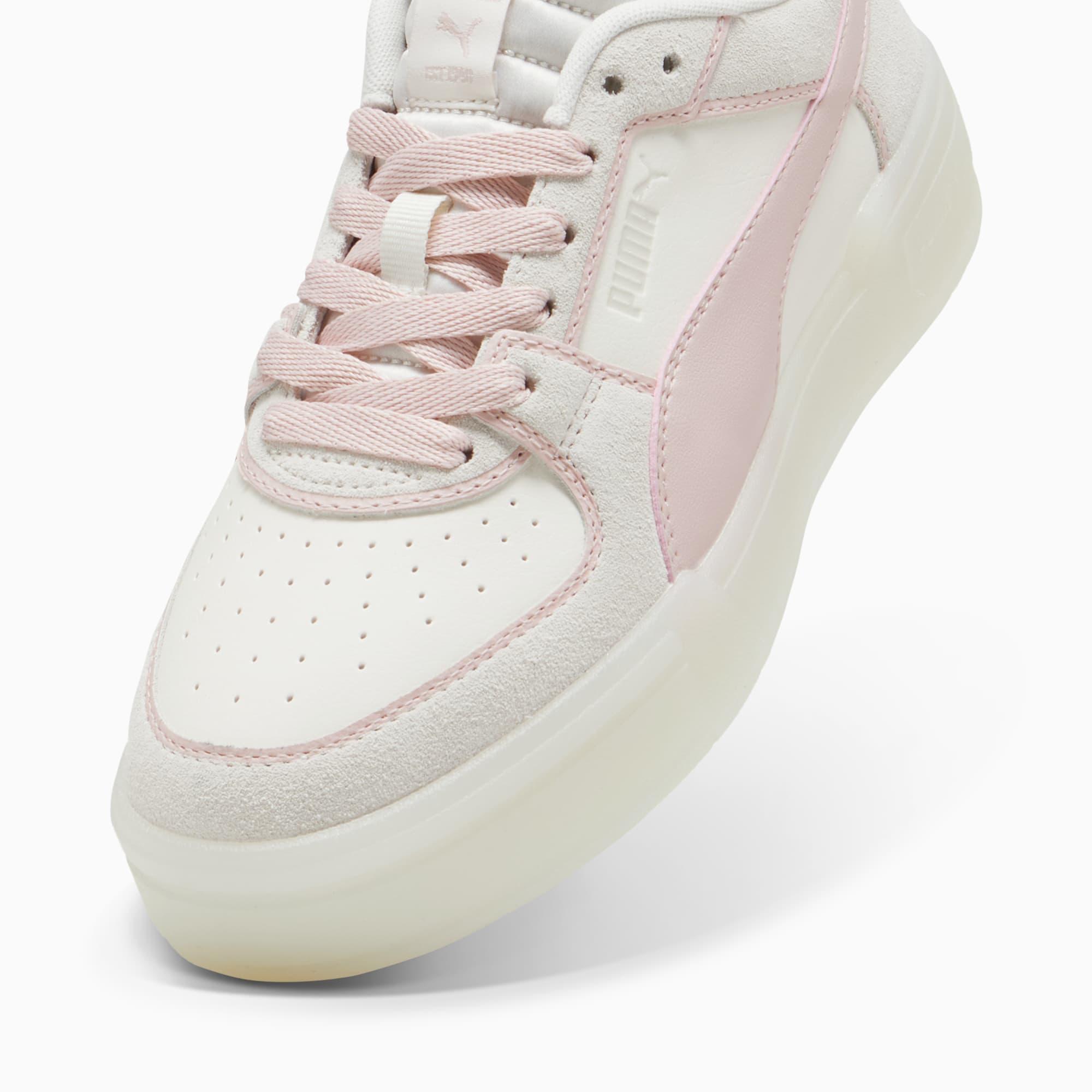 PUMA CA Pro Alaska Womens Sneakers in Warm White/Mauve Mist Product Image