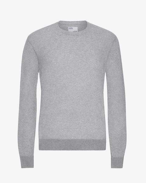 Light Merino Wool Crew - Ivory White Product Image