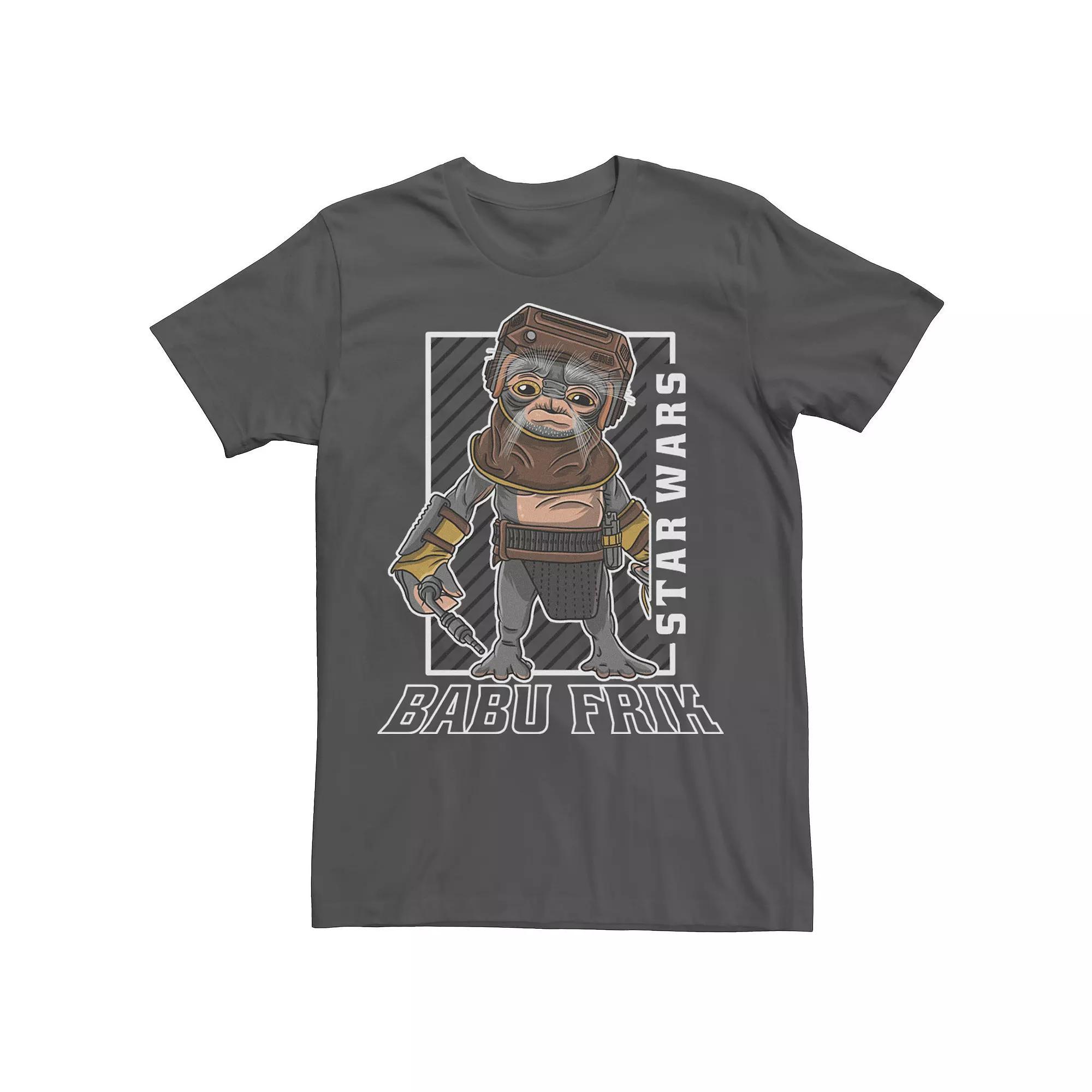 Men's Star Wars The Rise of Skywalker Babu Frik Portrait Tee,  Product Image