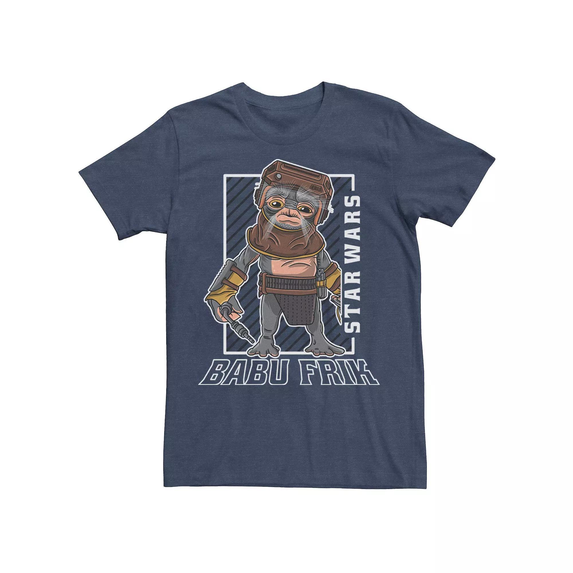 Men's Star Wars The Rise of Skywalker Babu Frik Portrait Tee,  Product Image