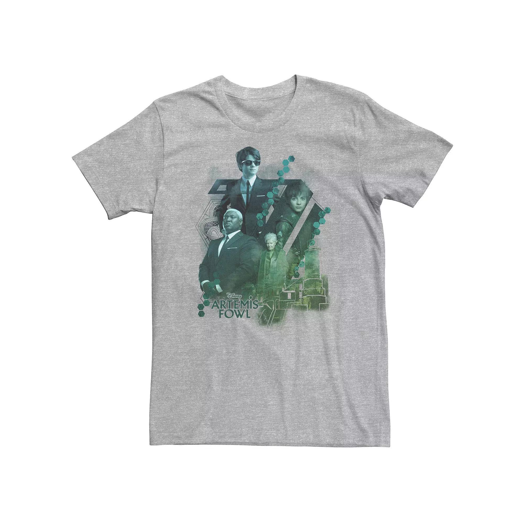 Big & Tall Artemis Fowl Group Gradient Tee, Men's,  Product Image