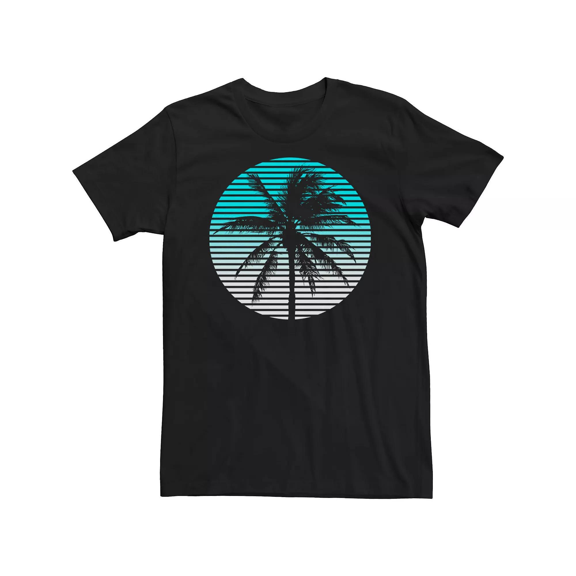 Big & Tall Chill Out Beach Silhoutte Tee, Men's,  Product Image