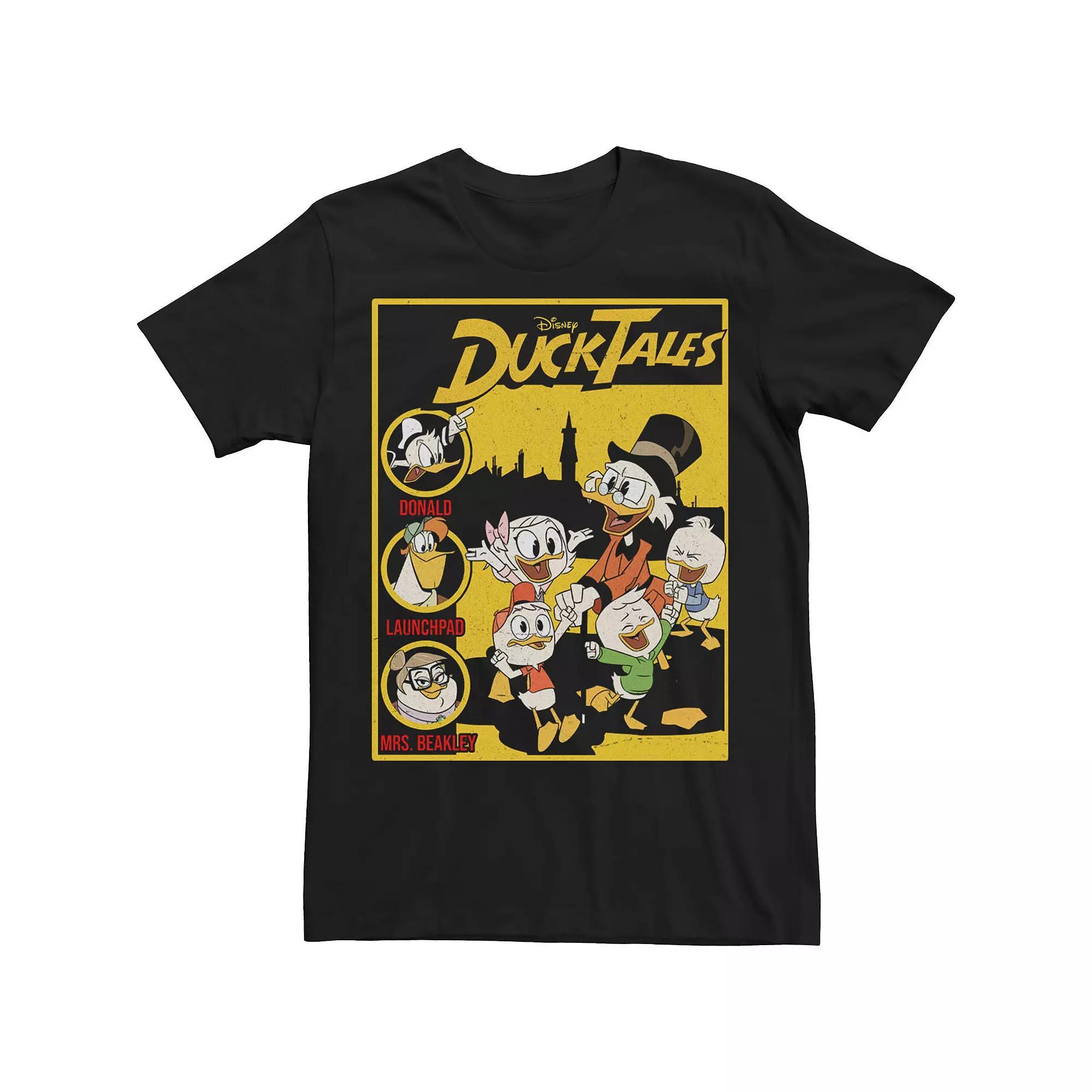 Disney's DuckTales Men's Group Shot Cover Tee,  Product Image