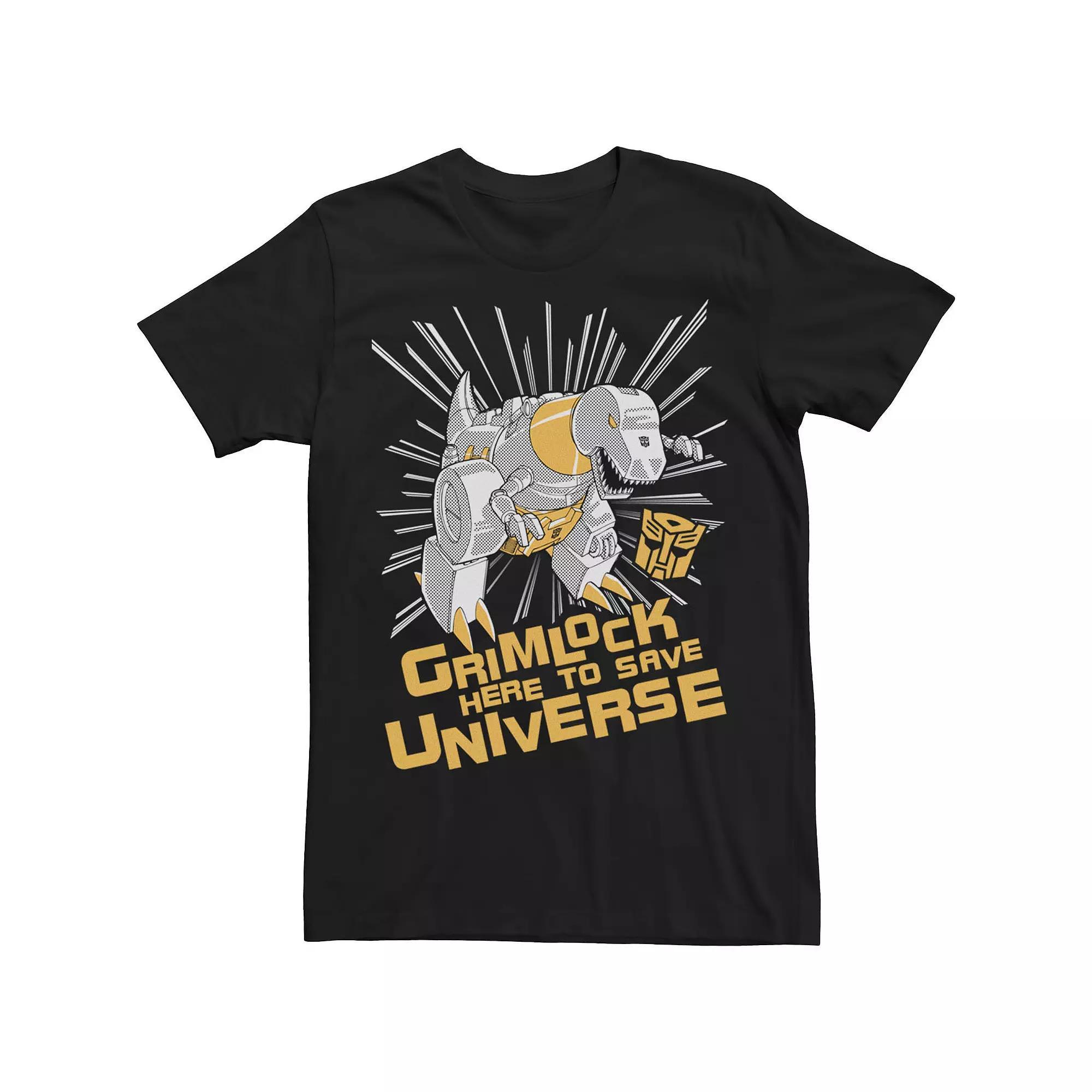 Men's Transformers Grimlock Here To Save Universe Tee,  Product Image