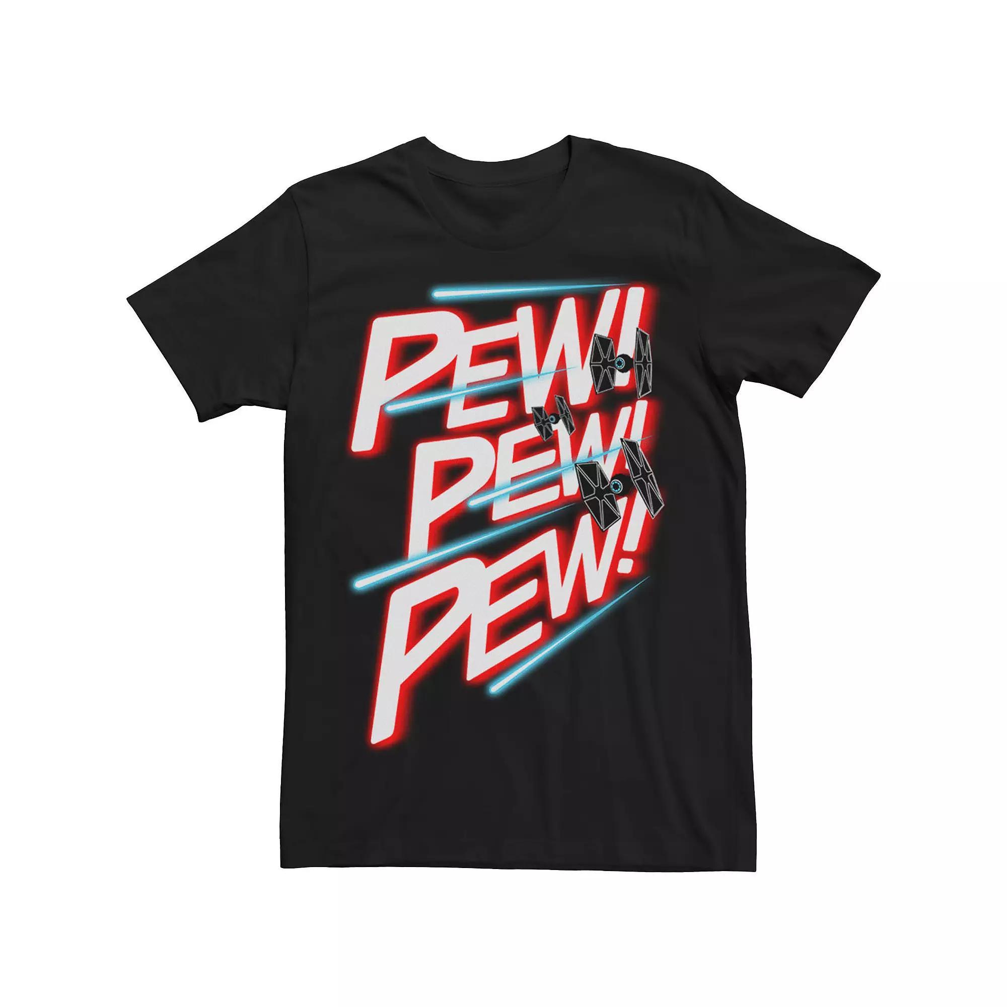 Big & Tall Star Wars TIE Fighter Pew Pew Pew Tee, Men's,  Product Image