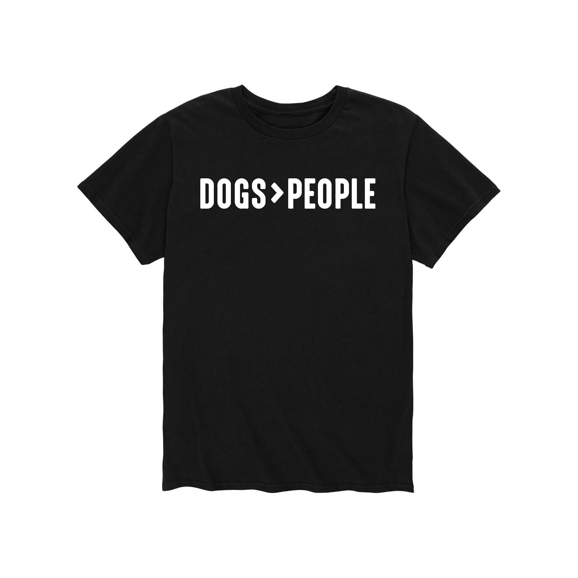 Men's Dogs Greater Than People Tee,  Product Image