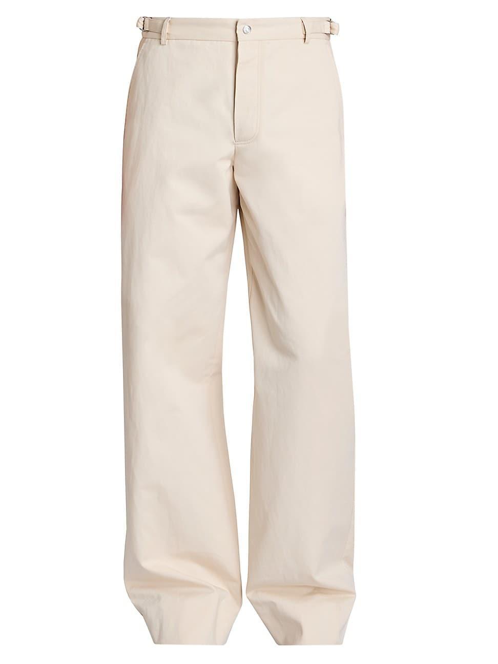 Mens Jean Cotton-Linen Trousers Product Image