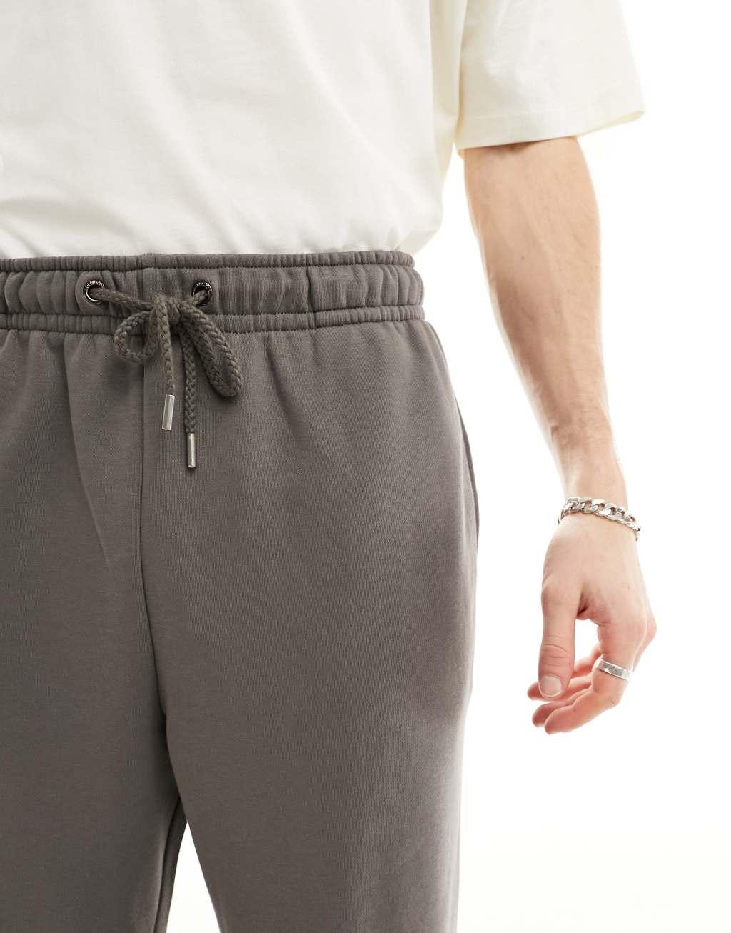 COLLUSION sweatpants in charcoal Product Image