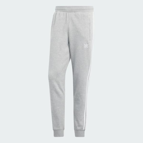 adidas Adicolor 3-Stripes Pants Medium Grey Heather S Mens Product Image