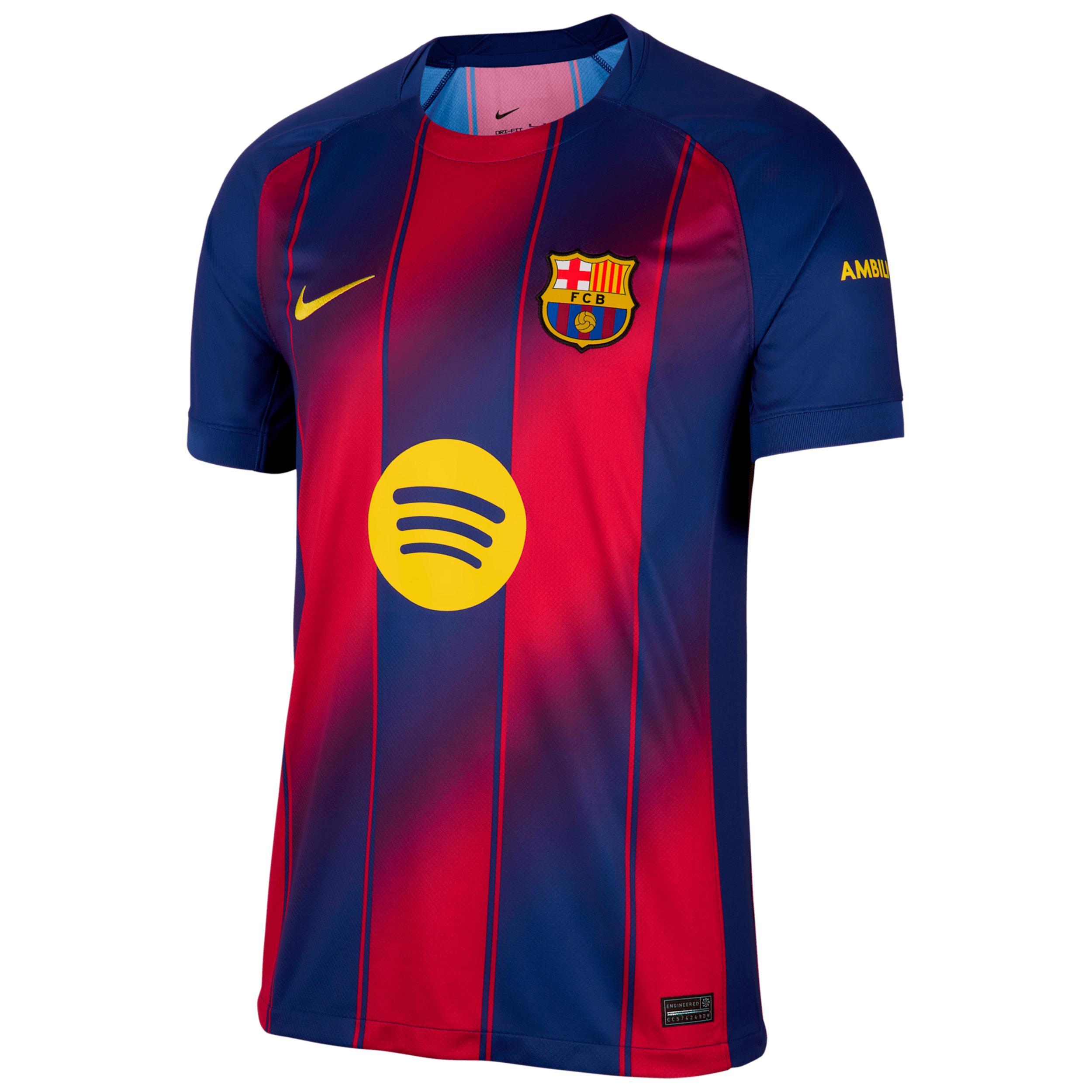 Robert Lewandowski Barcelona 2025/26 Stadium Home Nike Men's Dri-FIT Soccer Jersey Product Image