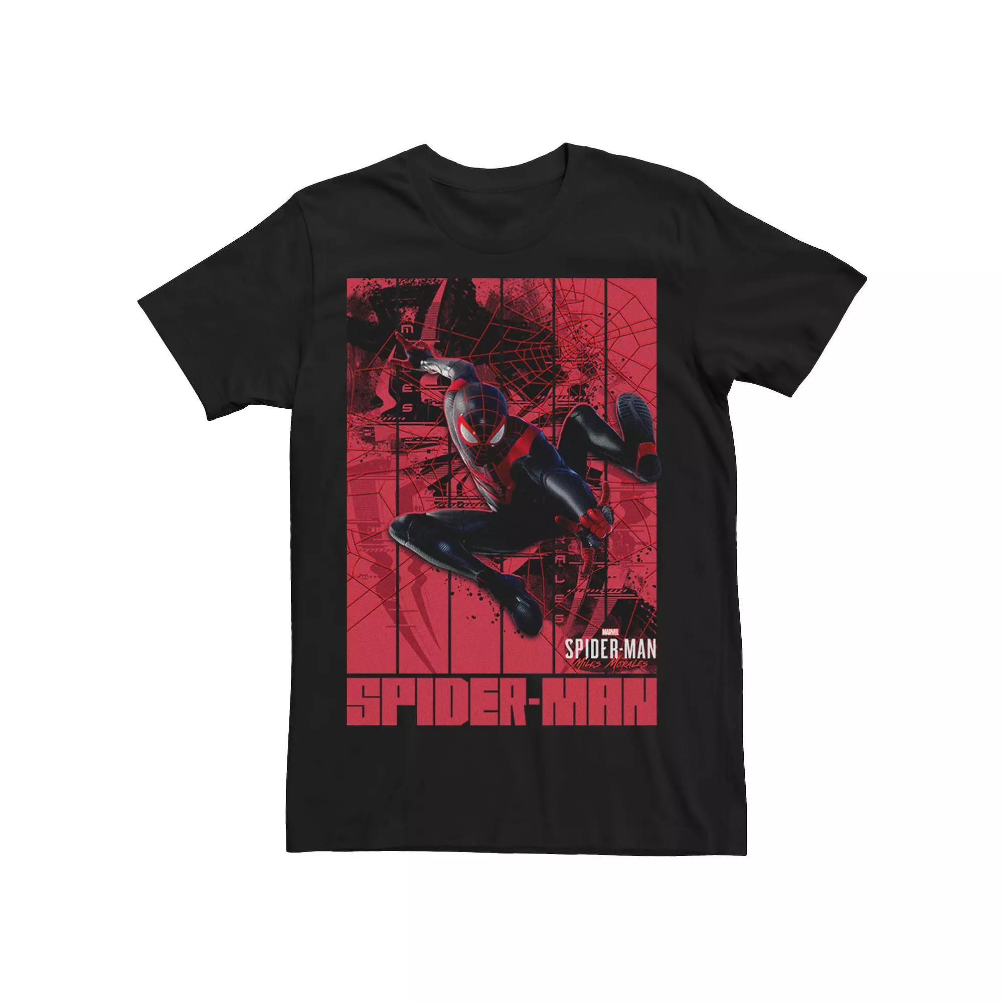 Men's Marvel Spider-Man 2099 Comic Cover Tee, Size: Medium, Black Product Image