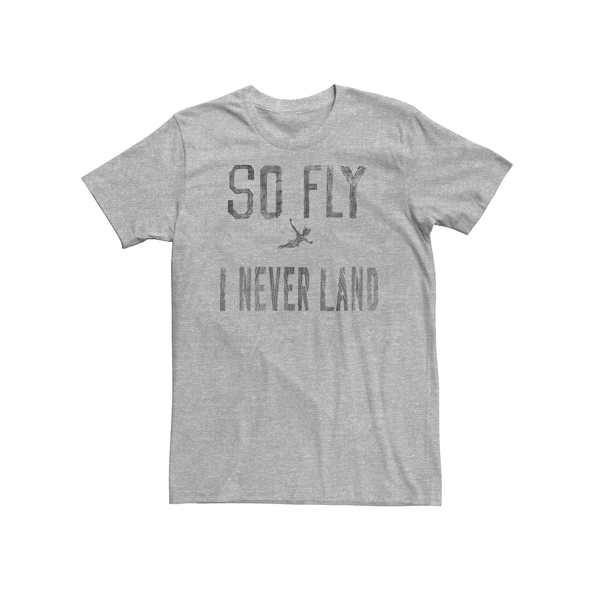 Disney's Peter Pan Big & Tall "So Fly I Never Land" Vintage Tee, Men's,  Product Image