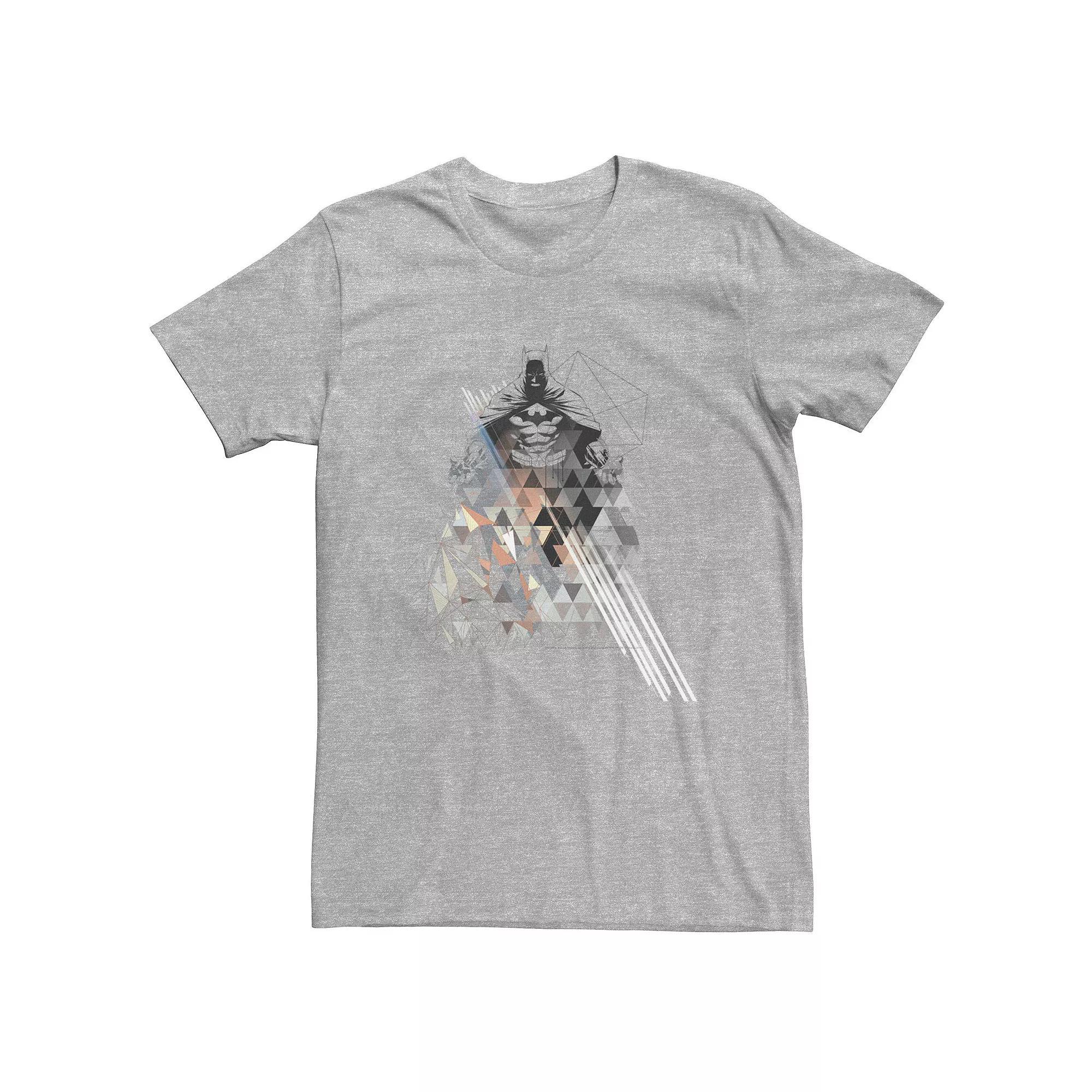 Big & Tall DC Comics Batman Geometric Pose Poster Tee, Men's,  Product Image
