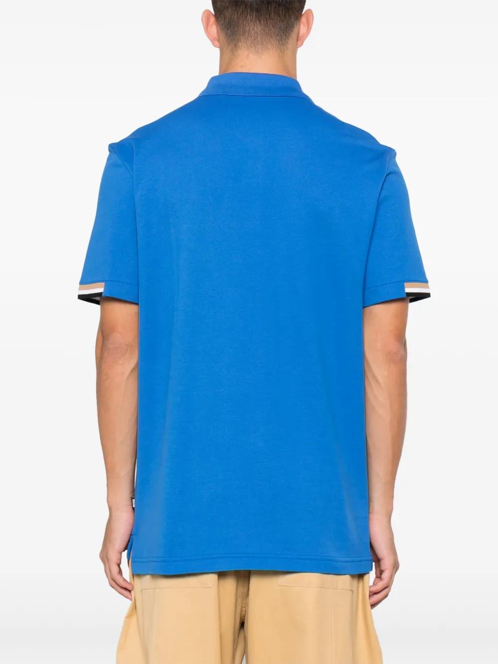 HUGO BOSS Parlay 147 Polo Shirt In Blue Product Image