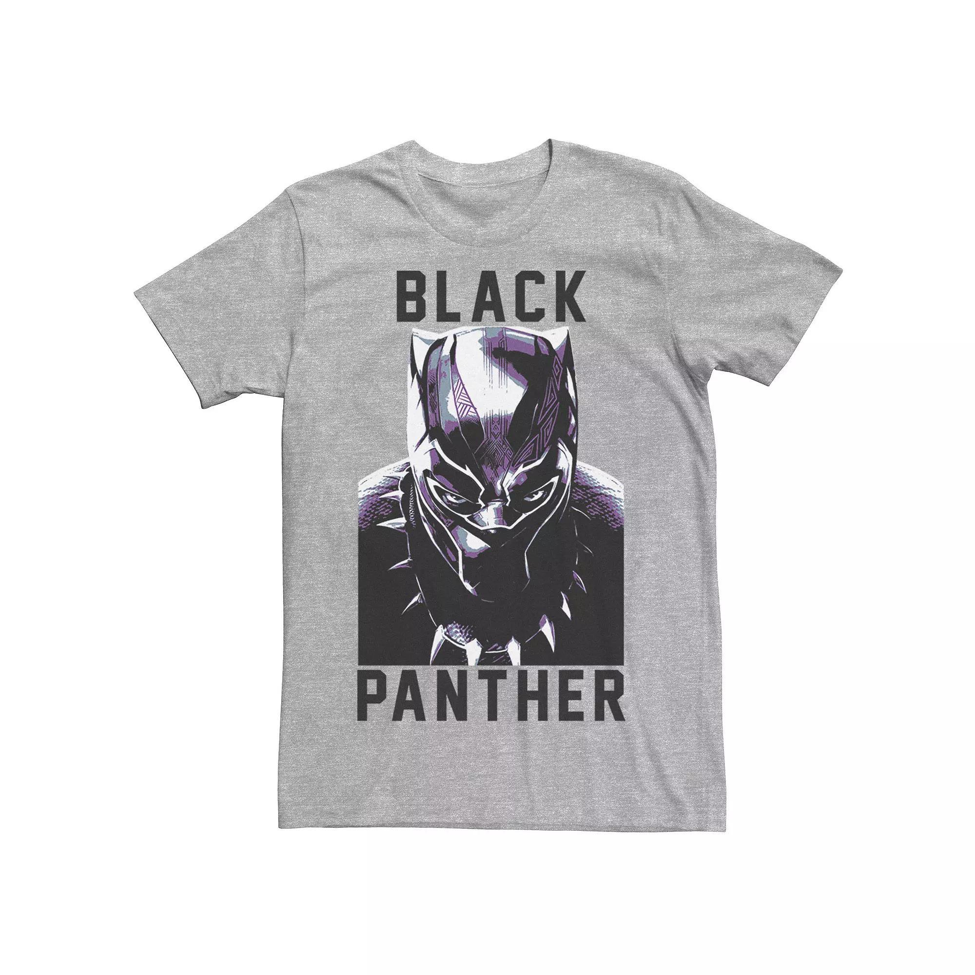 Men's Marvel Black Panther Avengers Stare Collegiate Graphic Tee,  Product Image