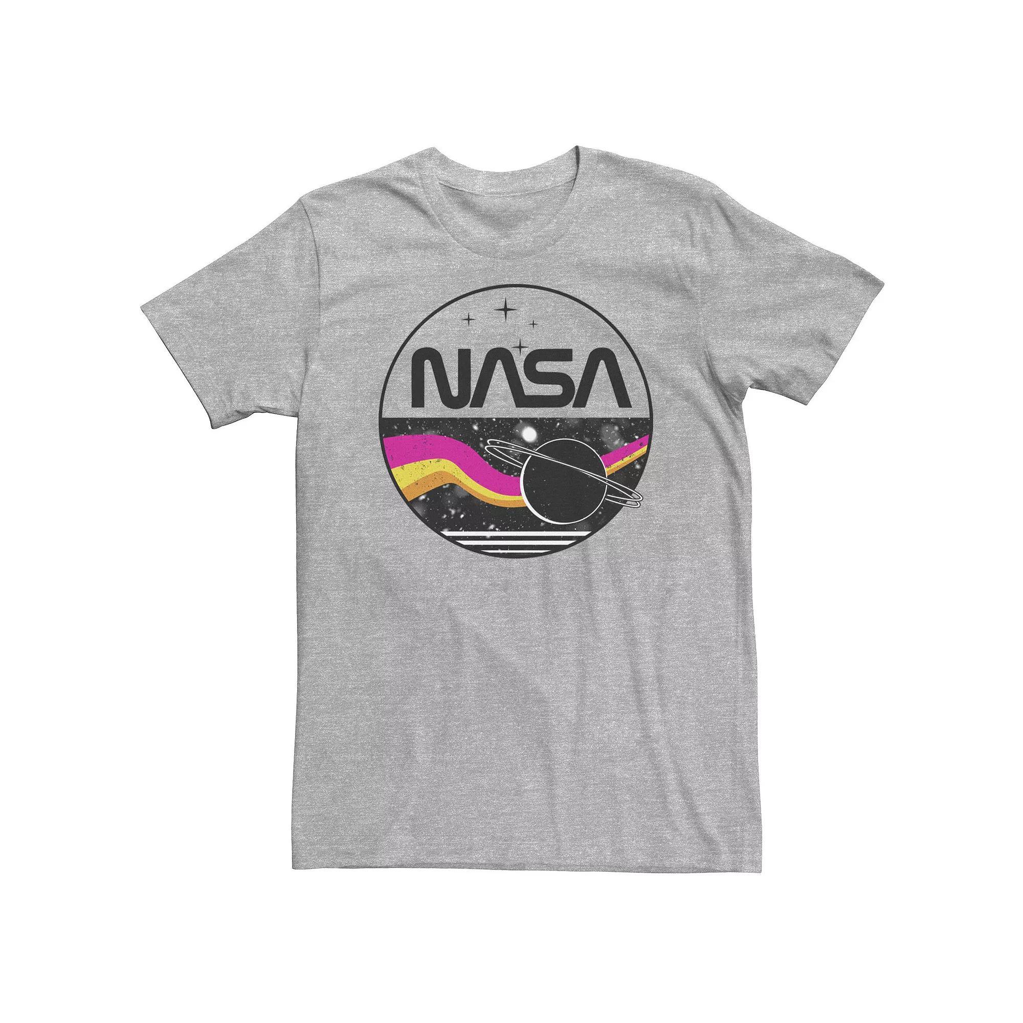 Big & Tall NASA Tonal Retro Circle Portrait Tee, Men's,  Product Image