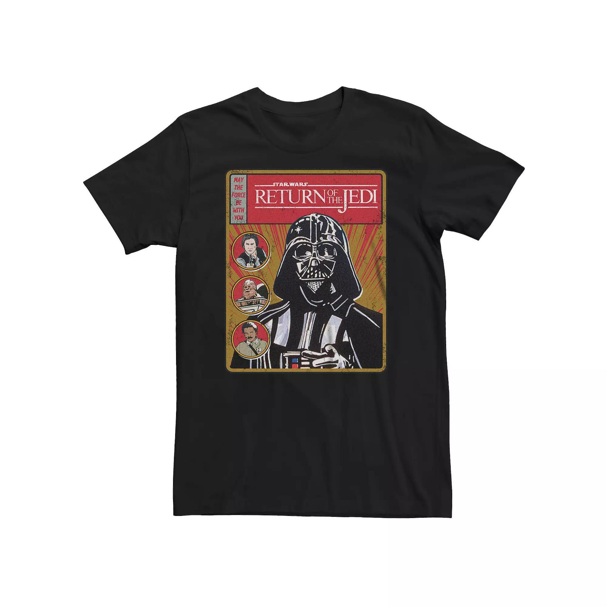 Bit & Tall Star Wars Return of the Jedi Darth Vader Join Dark Side Card Tee, Men's,  Product Image