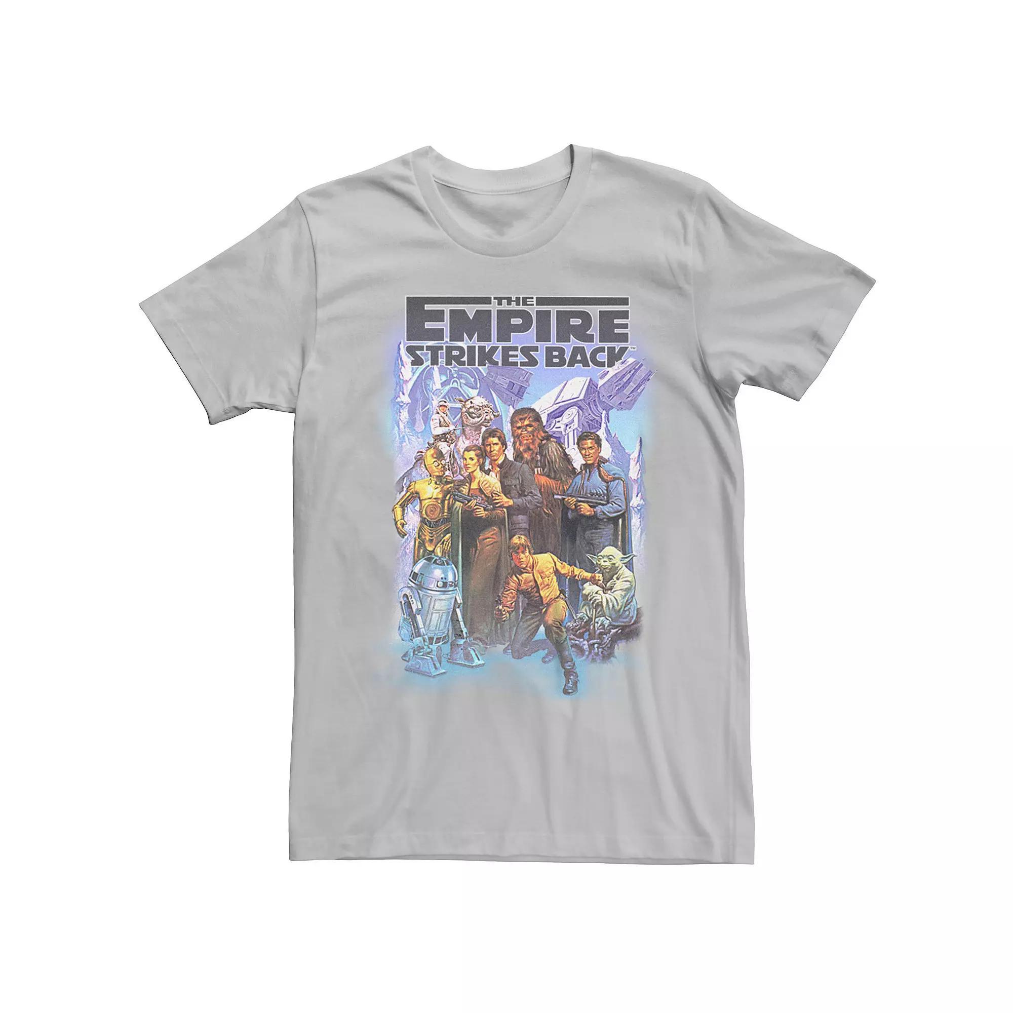 Men's Star Wars The Empire Strikes Back Vintage Poster Graphic Tee,  Product Image