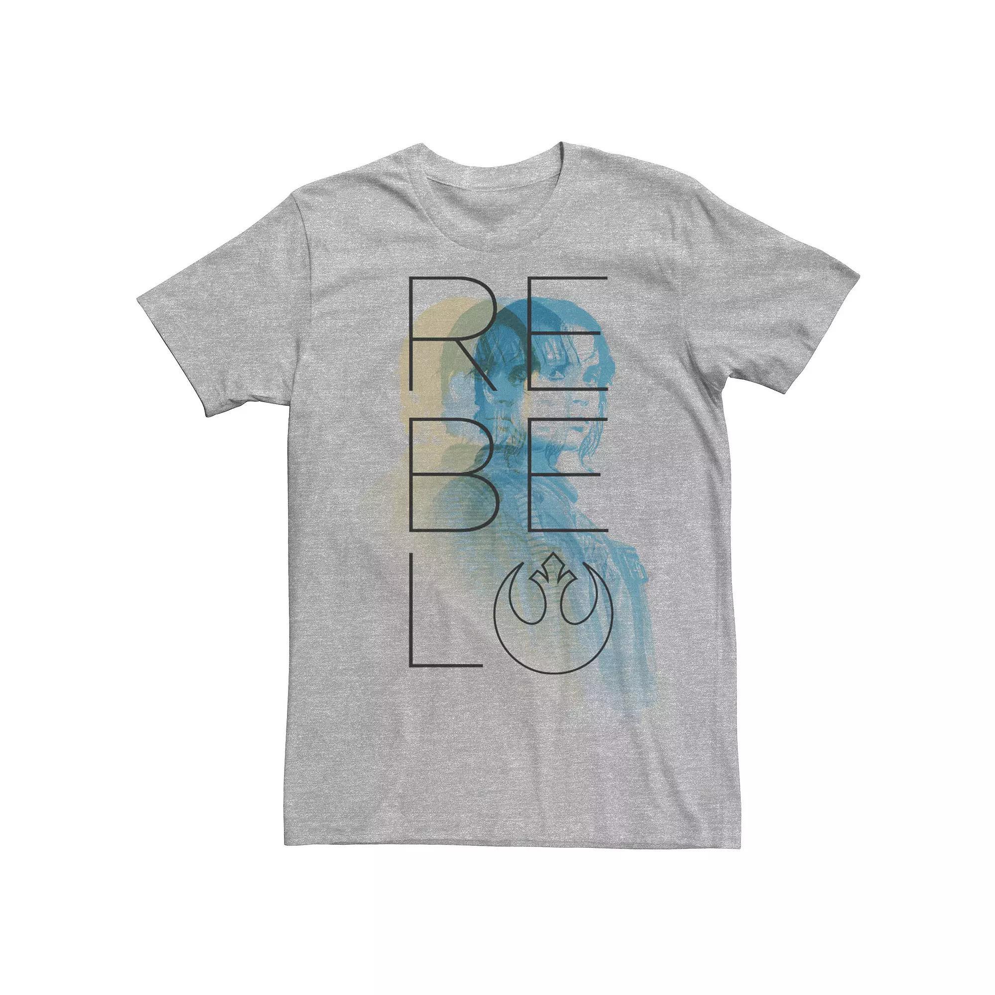 Men's Star Wars Rogue One Jyn Erso Rebel Repeater Tee,  Product Image