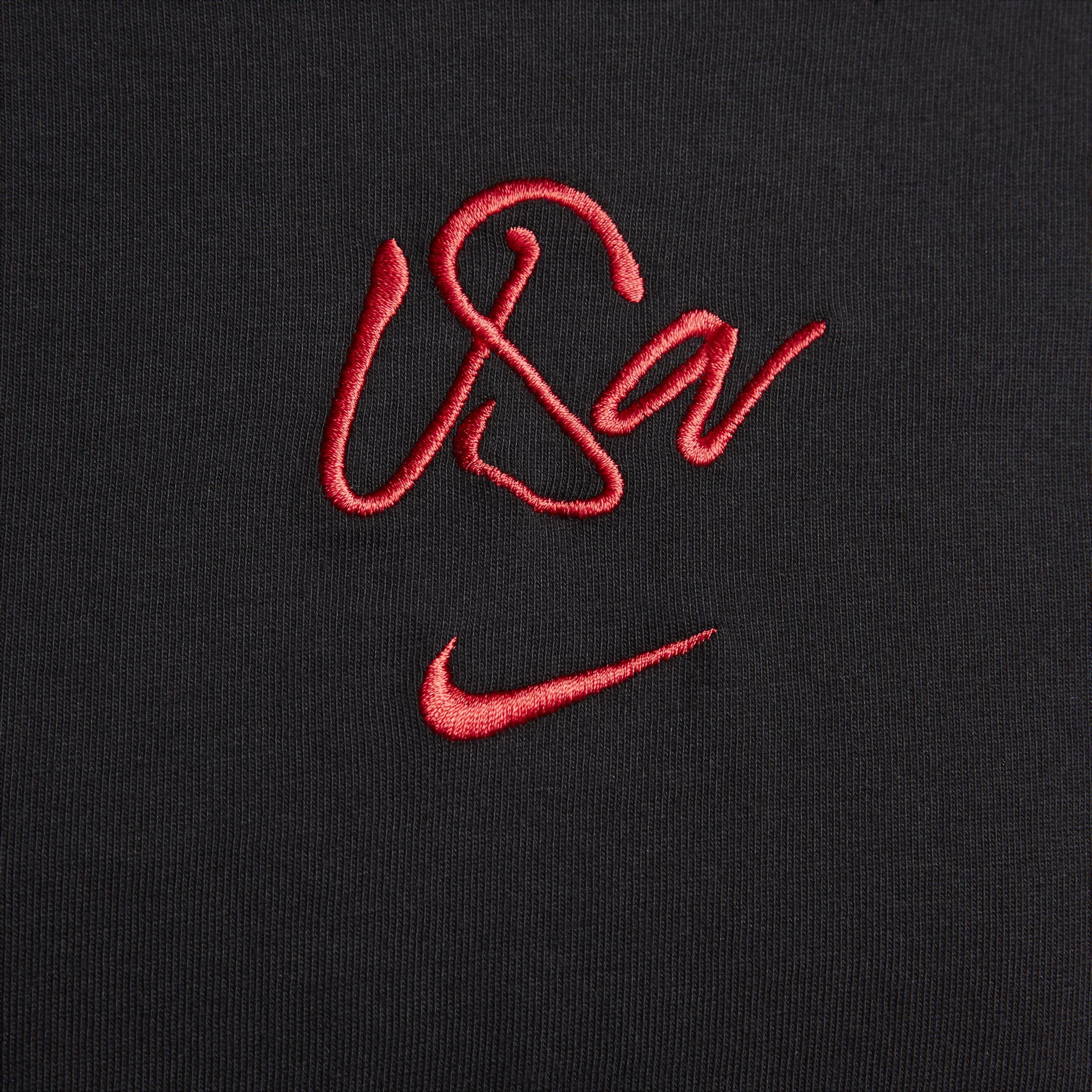 Womens Nike Black Uswnt Fearless T-shirt Product Image