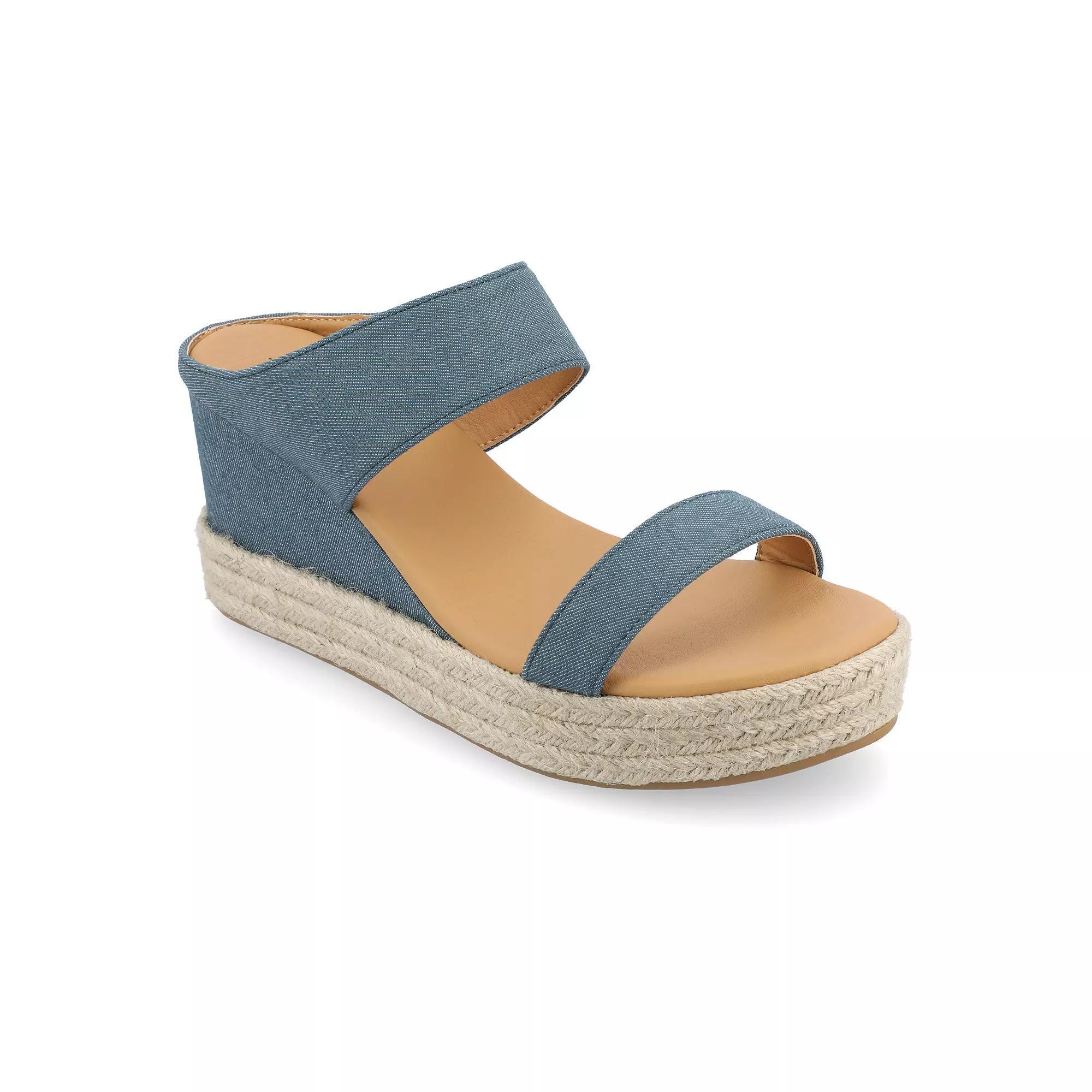Journee Alissa Women's Wedge Sandals,  Product Image