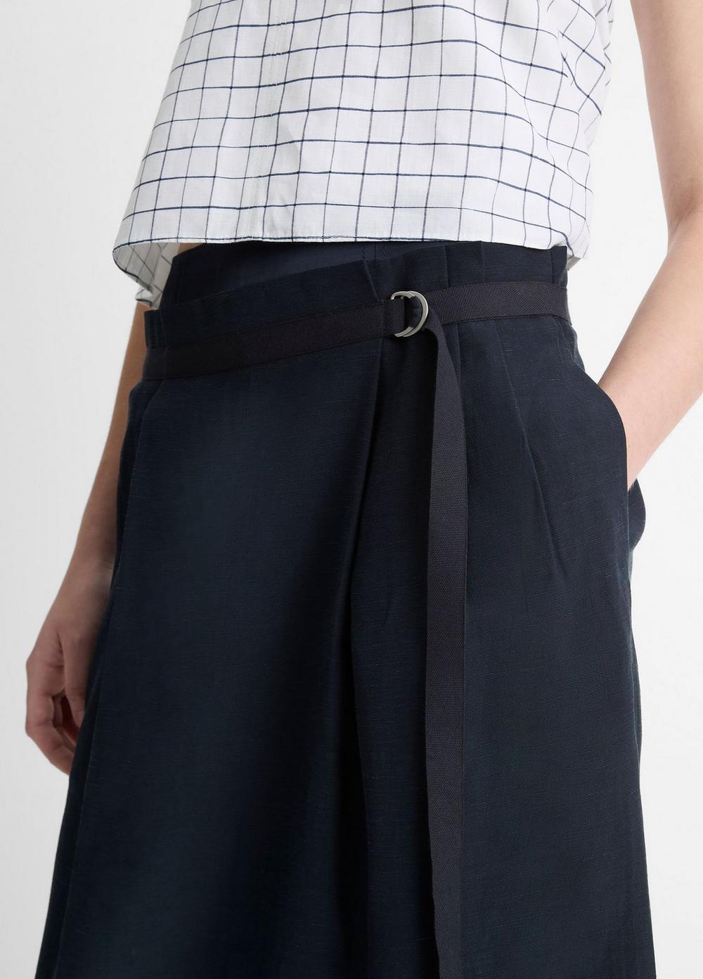 Double-Waistband D-Ring Skirt Product Image