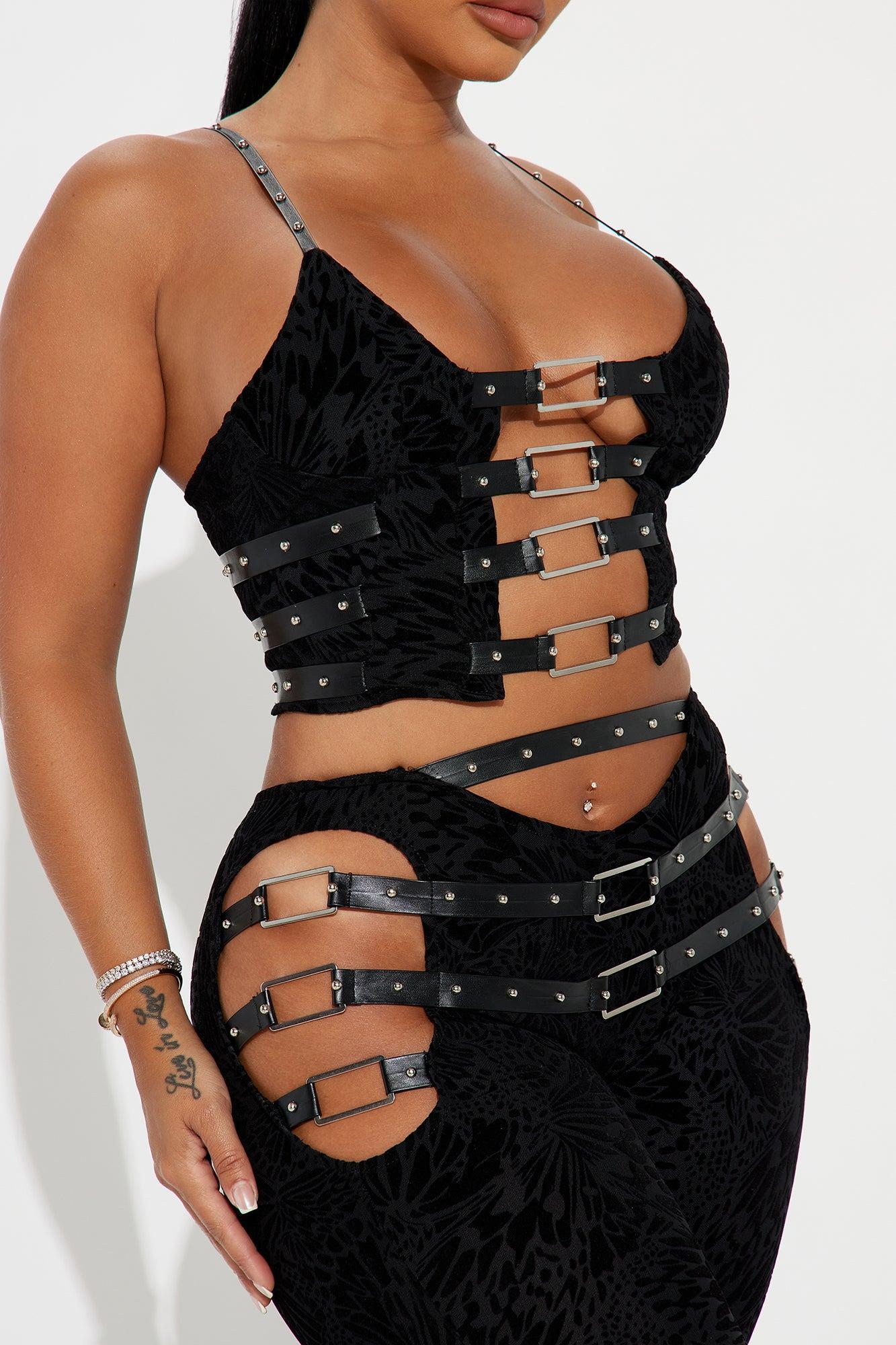 Don't Call Me Pant Set - Black Product Image