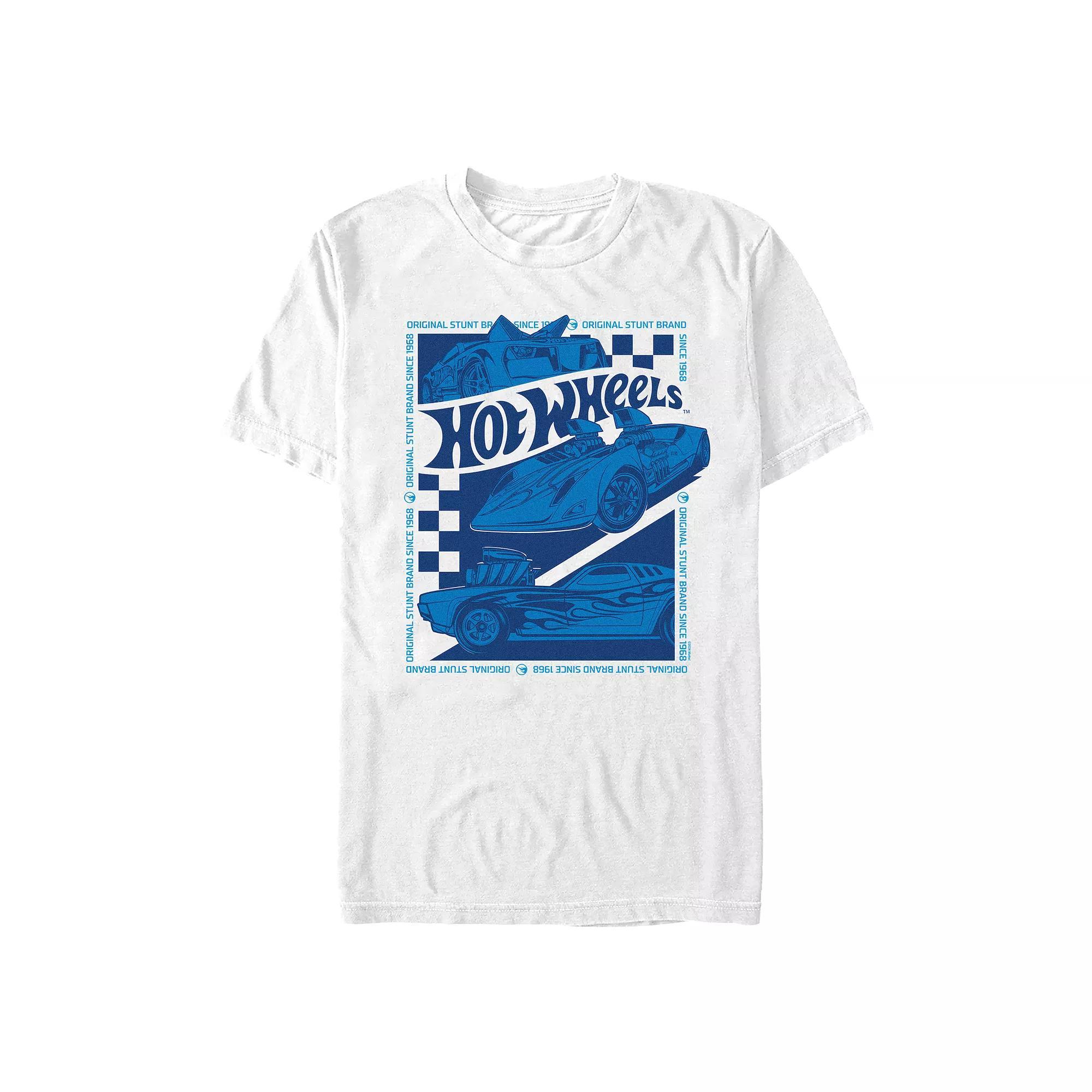 Men's Hot Wheels Original Stunt Brand Since 1968 Graphic Tee,  Product Image