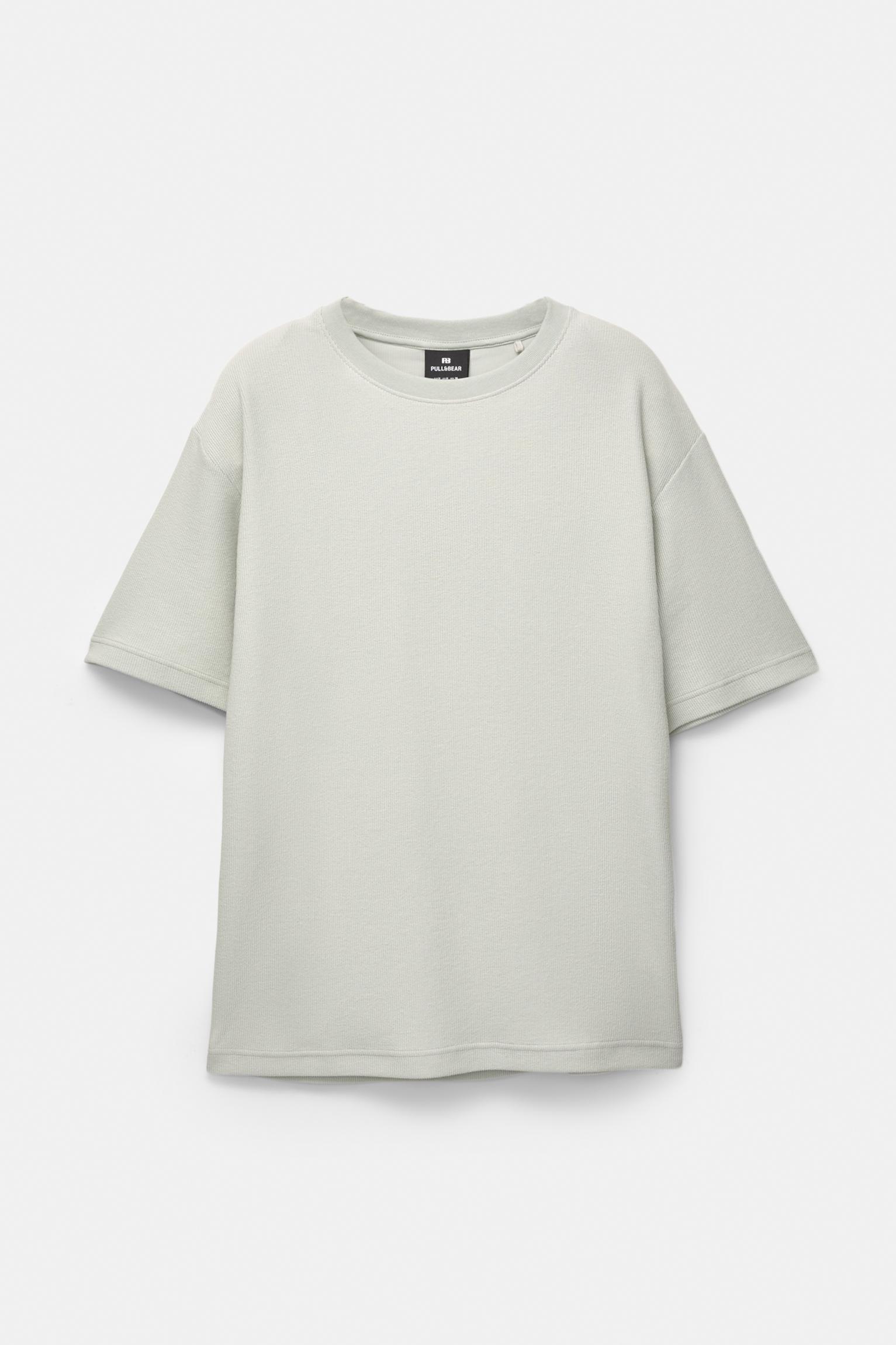 Textured short sleeve sweatshirt Product Image