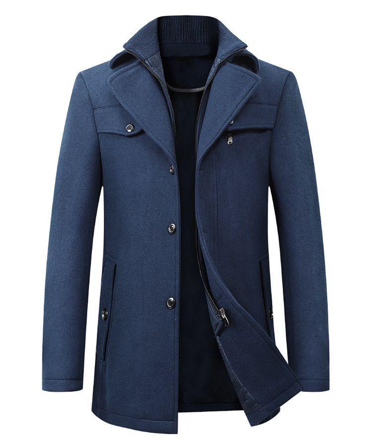 Plain Zip Coat Product Image