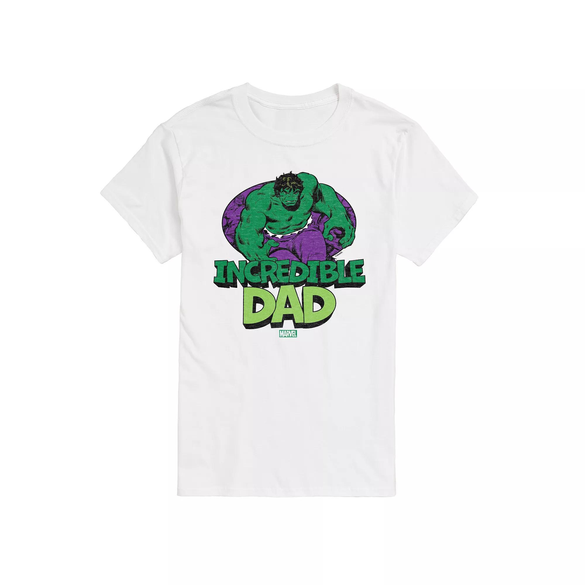 Men's Hulk Incredible Dad Graphic Tee,  Product Image