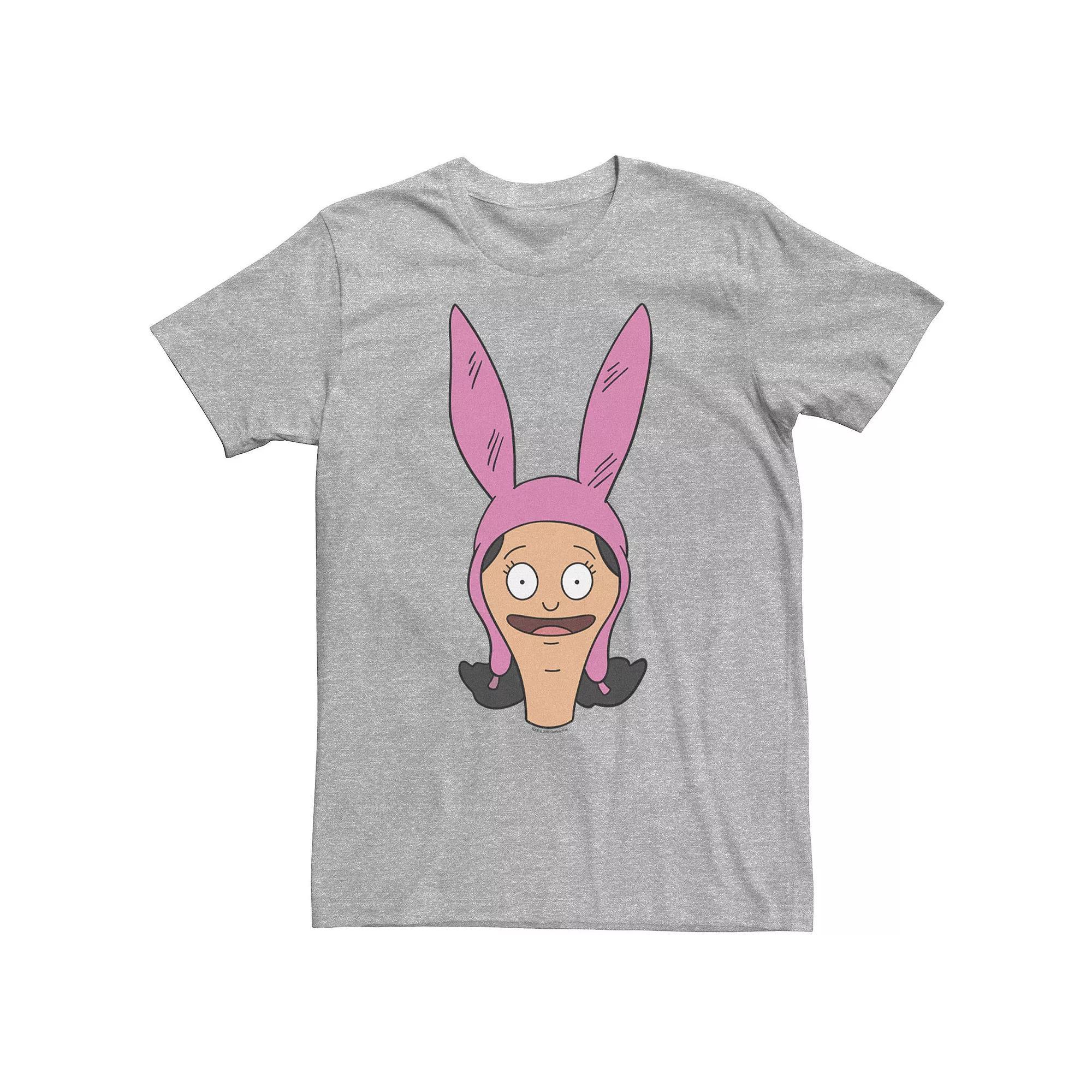 Big & Tall Bob's Burgers Louise Happy Big Face Tee, Men's,  Product Image